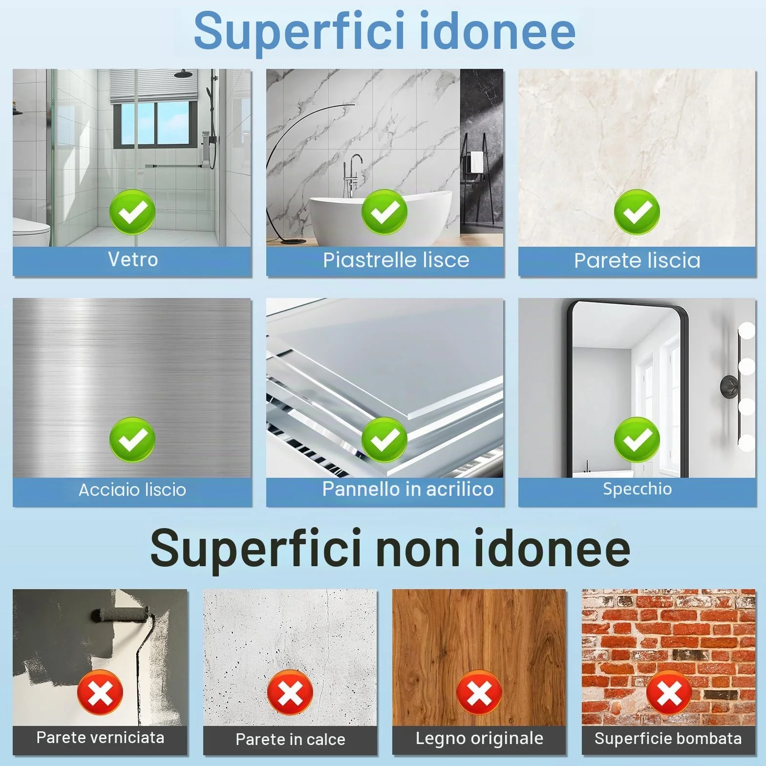 Luxear Ganci Ventosa Senza Foratura 2 Pezzi Appendi Accappatoio Resistenti | Gancio Ventosa Bagno per Asciugamani, Ganci Appendini Rotante per Cucina Bagno Parete Doccia Vetro Piastrelle, Trasparenti