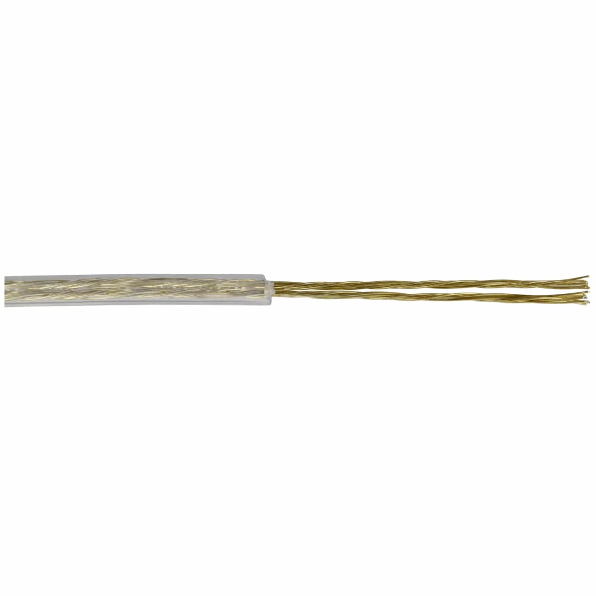 Corderie Italiane 006001300 Filo stendibiancheria acciaio ottonato trasparente 5 mm - 20 mt