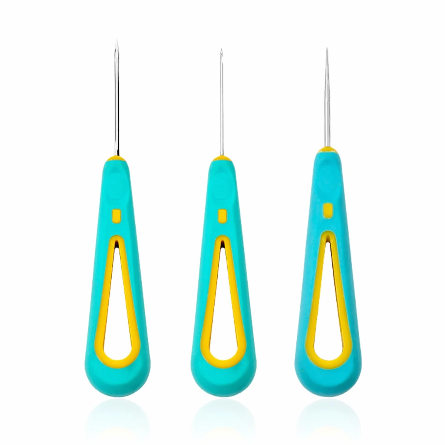 3 Pezzi Strumenti Awl, Fori in Pelle, Candele -Ma Ago per Danza, Strumento di Riparazione E Riparazione delle Scarpe.