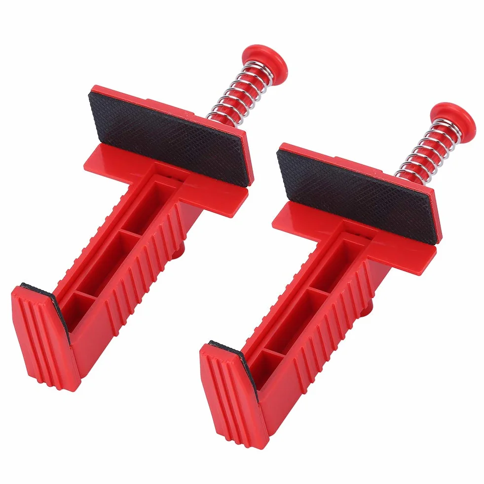 2PCS Brick Liner Runner Wire Drawer Strumento di misurazione per muratura Livellamento con Antiscivolo Strumento di misurazione per Pad Accessorio di ingegneria(Red)
