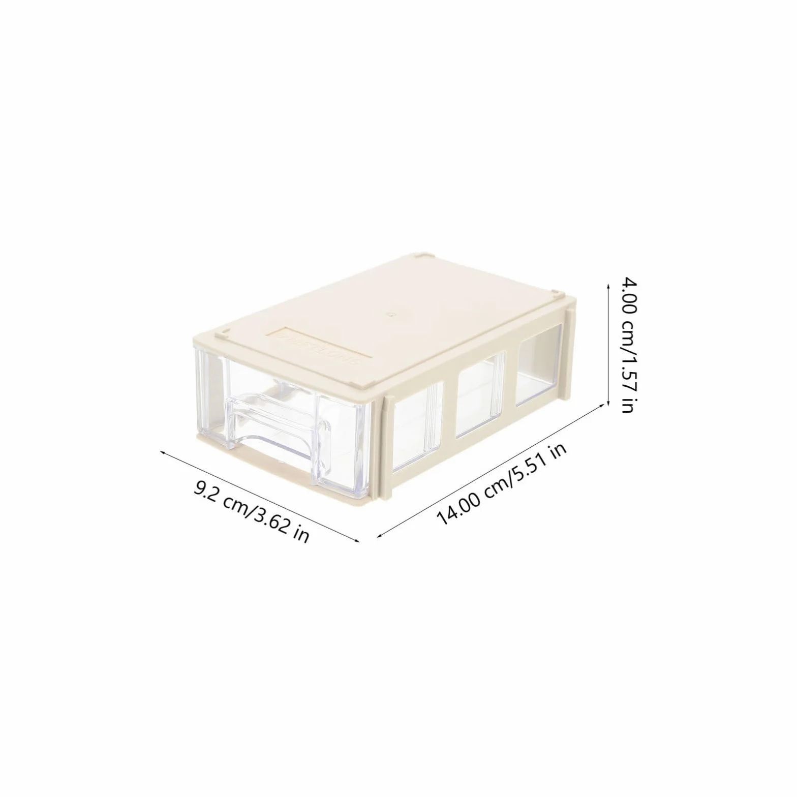 ULTECHNOVO 20 Set Set da 20 Scatole a Cassetto in Plastica Hips Leggere e Compatte, Contenitori Portaoggetti per Viti e Componenti Elettronici, Organizer Portatile per Casa e Ufficio