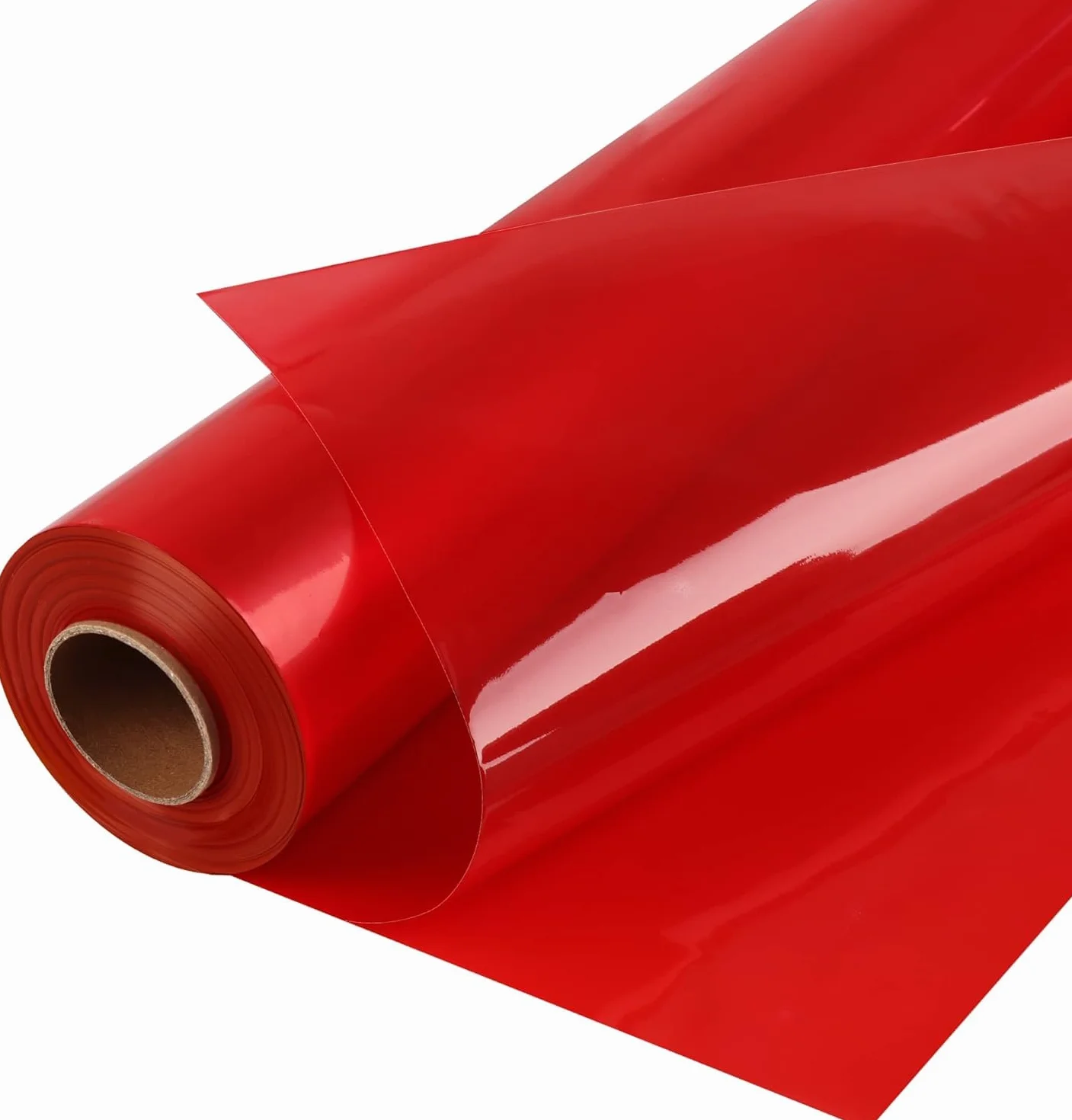 YSTrillion Involucro di Cellophane,1Roll Rotolo di Red Cellophane Trasparente per Confezioni,Ideale per Fiorist,Artigianato,Bouquet di Fiori (40cm x 30m)