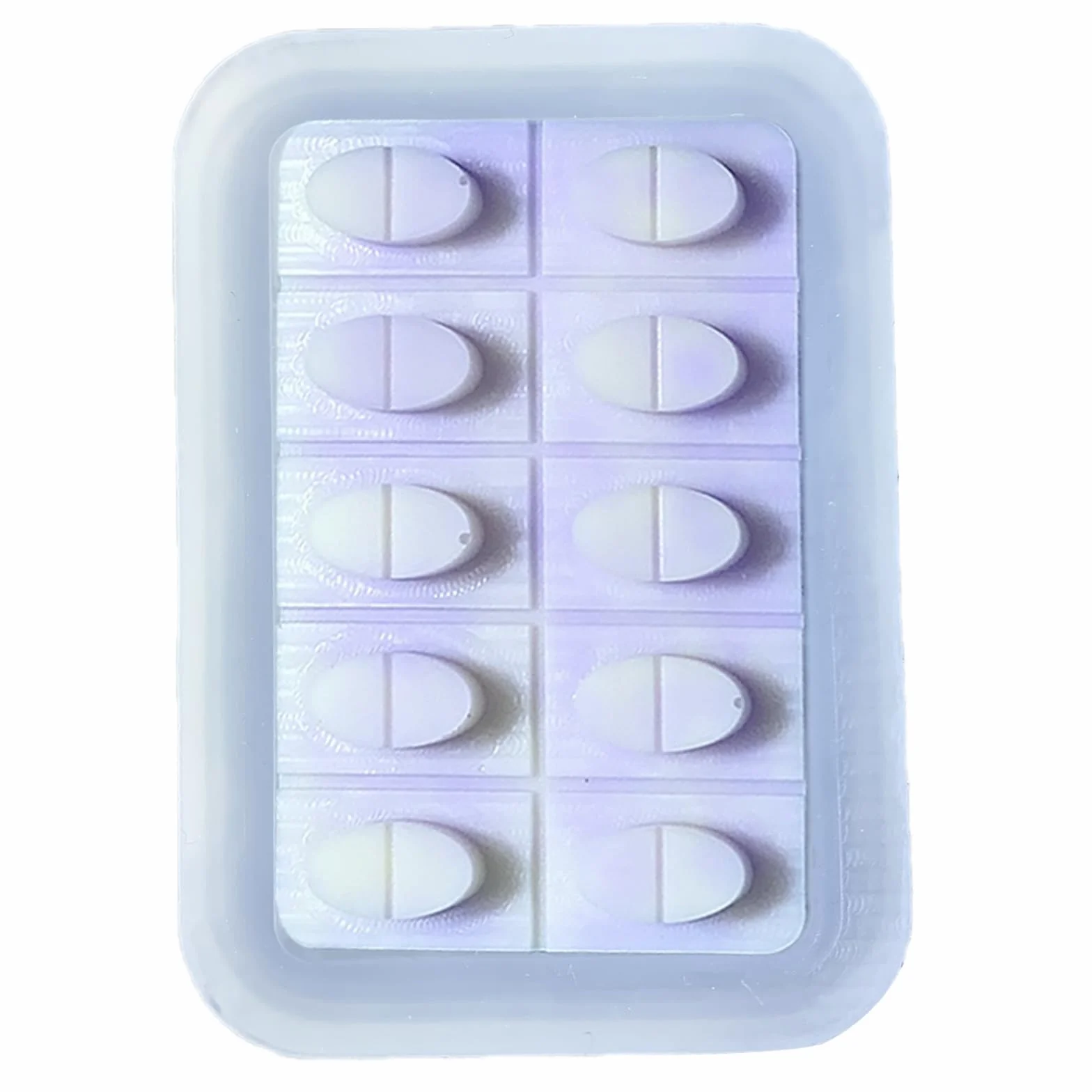 Stampi in silicone, stampo a forma di medicinali, facile da pulire, versatile, versione completa, stampo per pellet e compresse