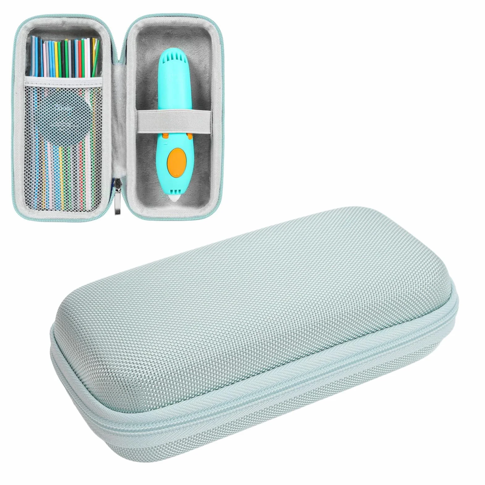 Custodia per Penna 3D, Custodia Protettiva per Ricarica di Filamento e Cavo USB, Custodia per Penne 3D per Bambini