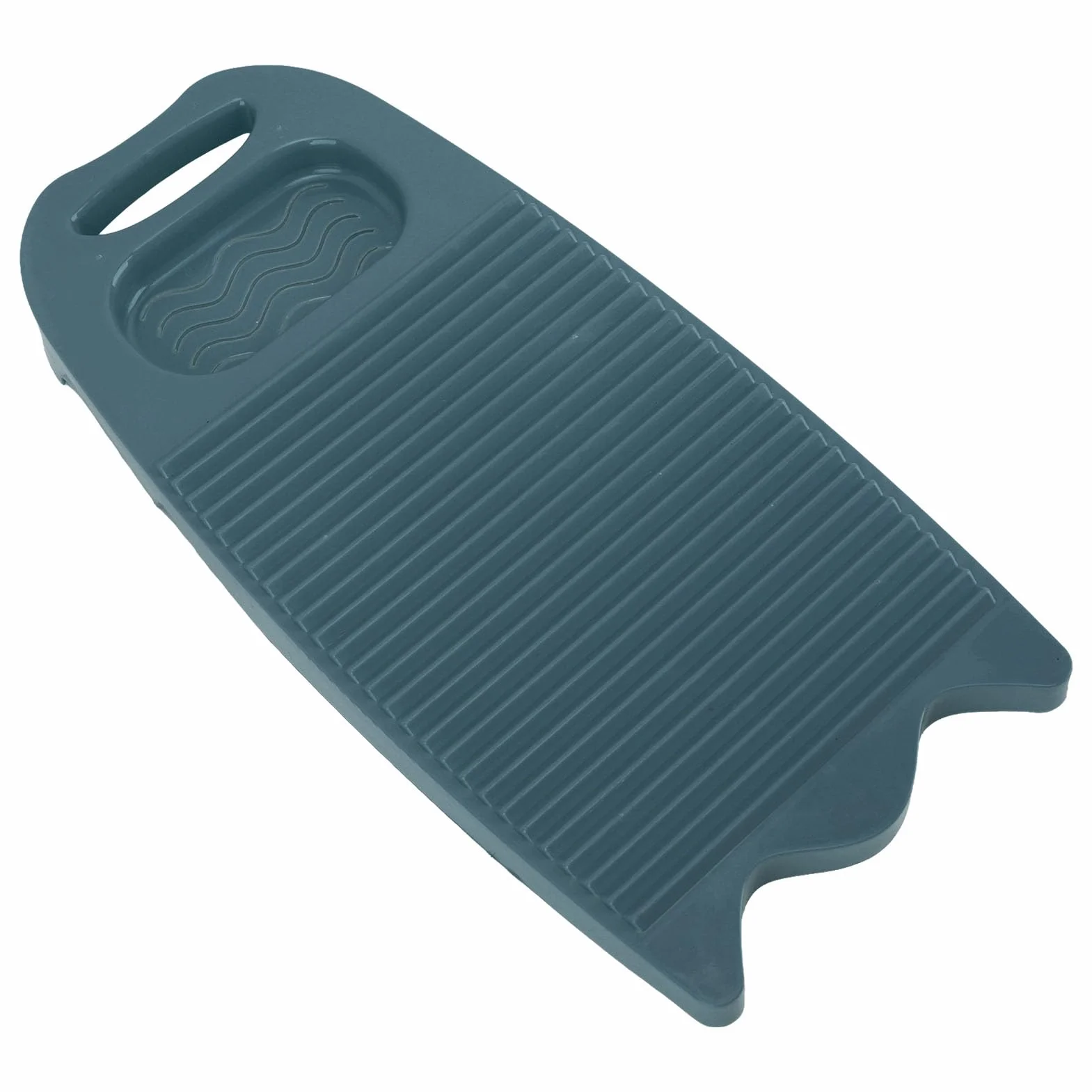 Asse per il Lavaggio a Mano, Asse per il Lavaggio in Plastica a Grana Sfregata, Ampia Applicazione, Maniglia per la Pulizia Completa, Design Durevole per la Famiglia (BLUE)