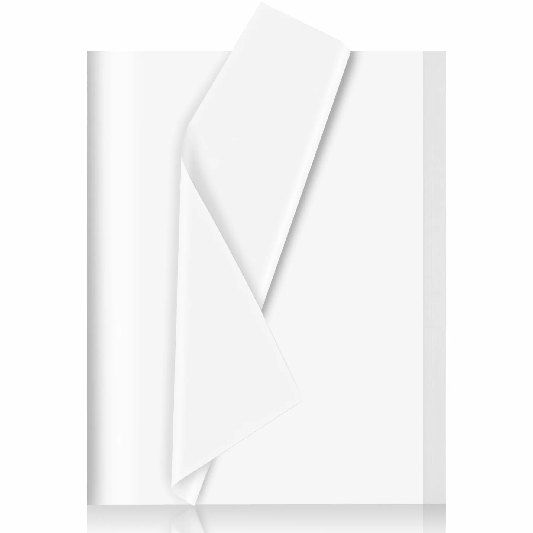 120 Fogli di Carta Velina Bianco, 50 x 70cm Carta Velina per Imballaggio,per Sacchetti Regalo,Per Cartamodelli, Matrimonio, Compleanno, Natale, Fai Da Te, Decorazione
