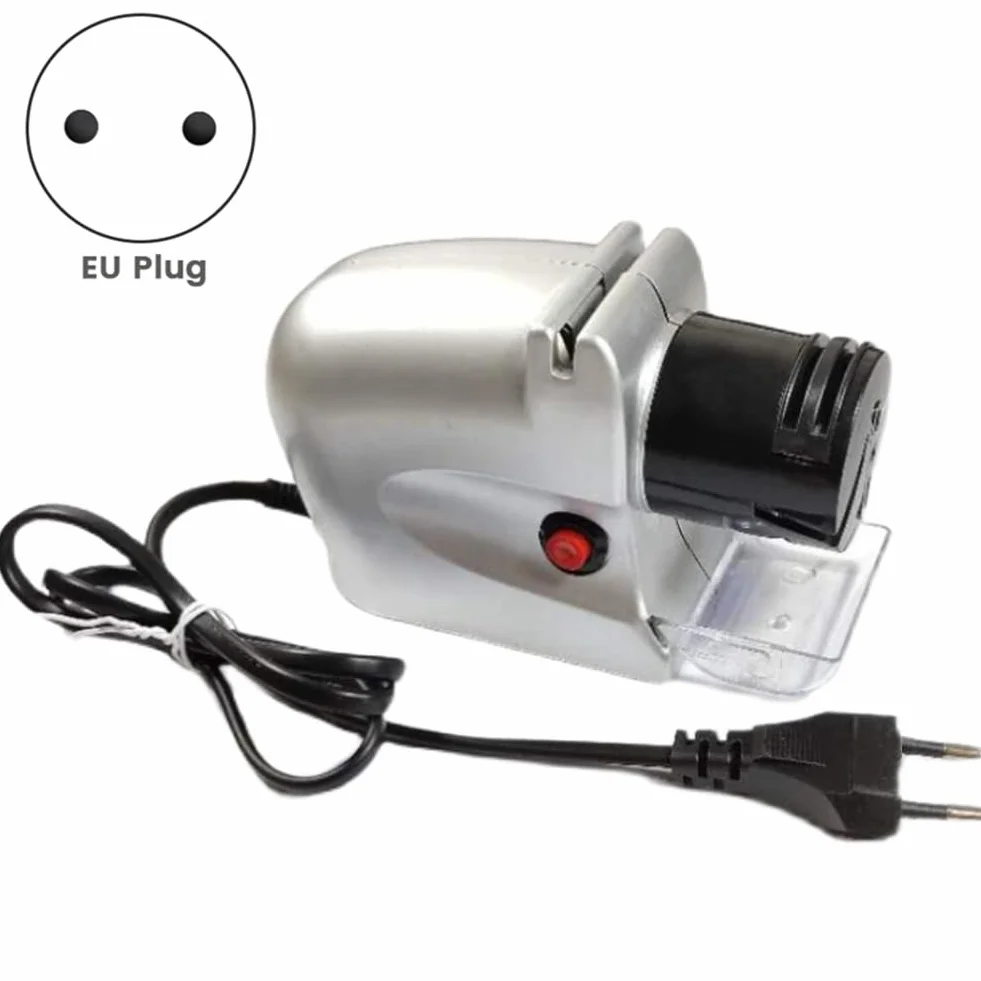 Affilacoltelli elettrici, motorizzato automatico, strumento di affilatura, coltelli professionali che affilano multifunzione. Spina europea