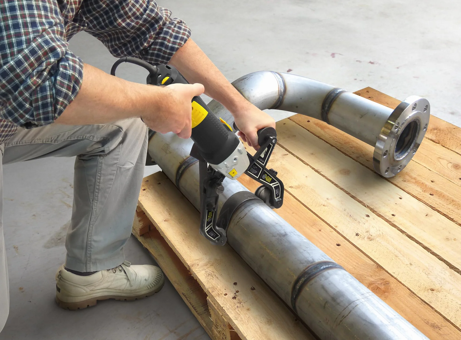 Fartools TBS 1300 Levigatrice per tubo