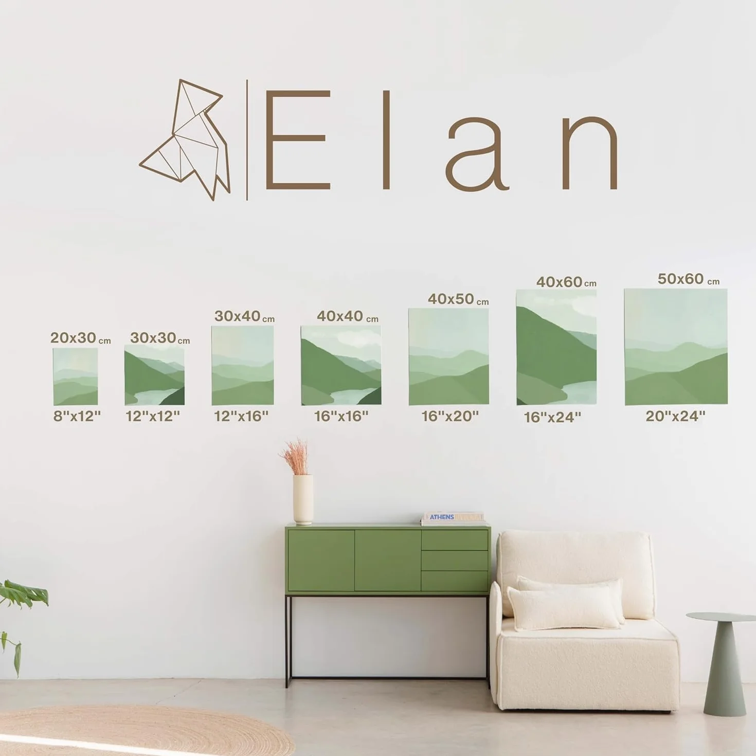 Elan Tela per Dipingere 15x20, Set di 12 Pannelli in Tela in Cotone 100%, Cartone Telato, Tele Pittura per Acrilica e Olio, Tele per Dipingere Piccole