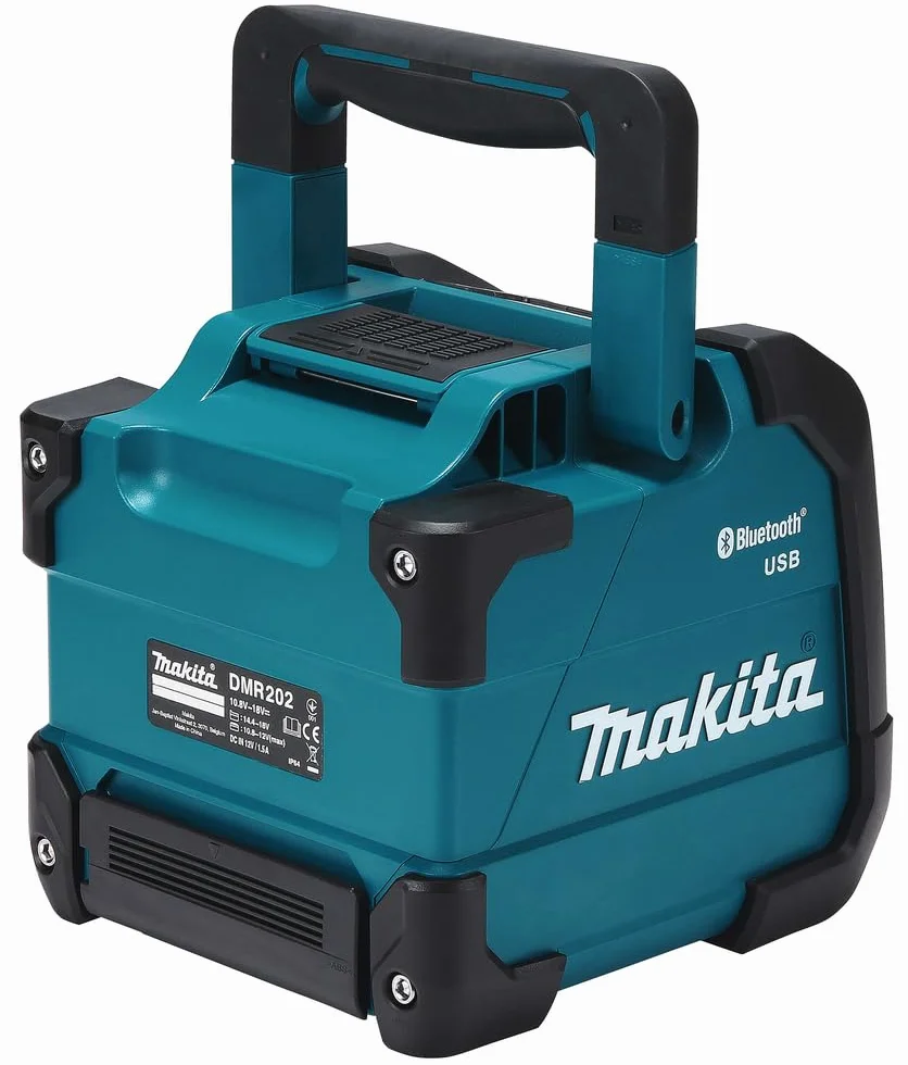 Makita Speaker Portatile da Cantiere Bluetooth e USB DMR202