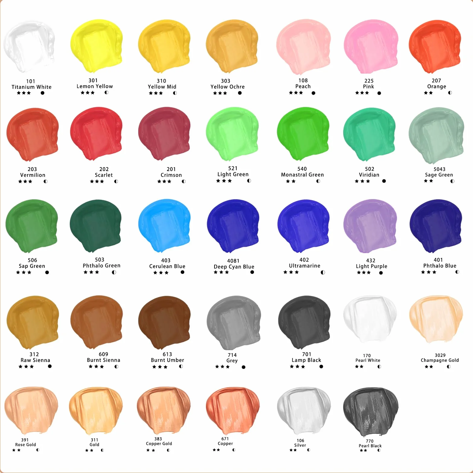 Artecho Vernice Acrilica per Arte, Nero Opaco, 120 ml, per Legno, Tessuto, Artigianato, Tela, Pelle e Pietra, Colori Acrilici per Dipingere Adatto per Principianti e Pittori Professionisti