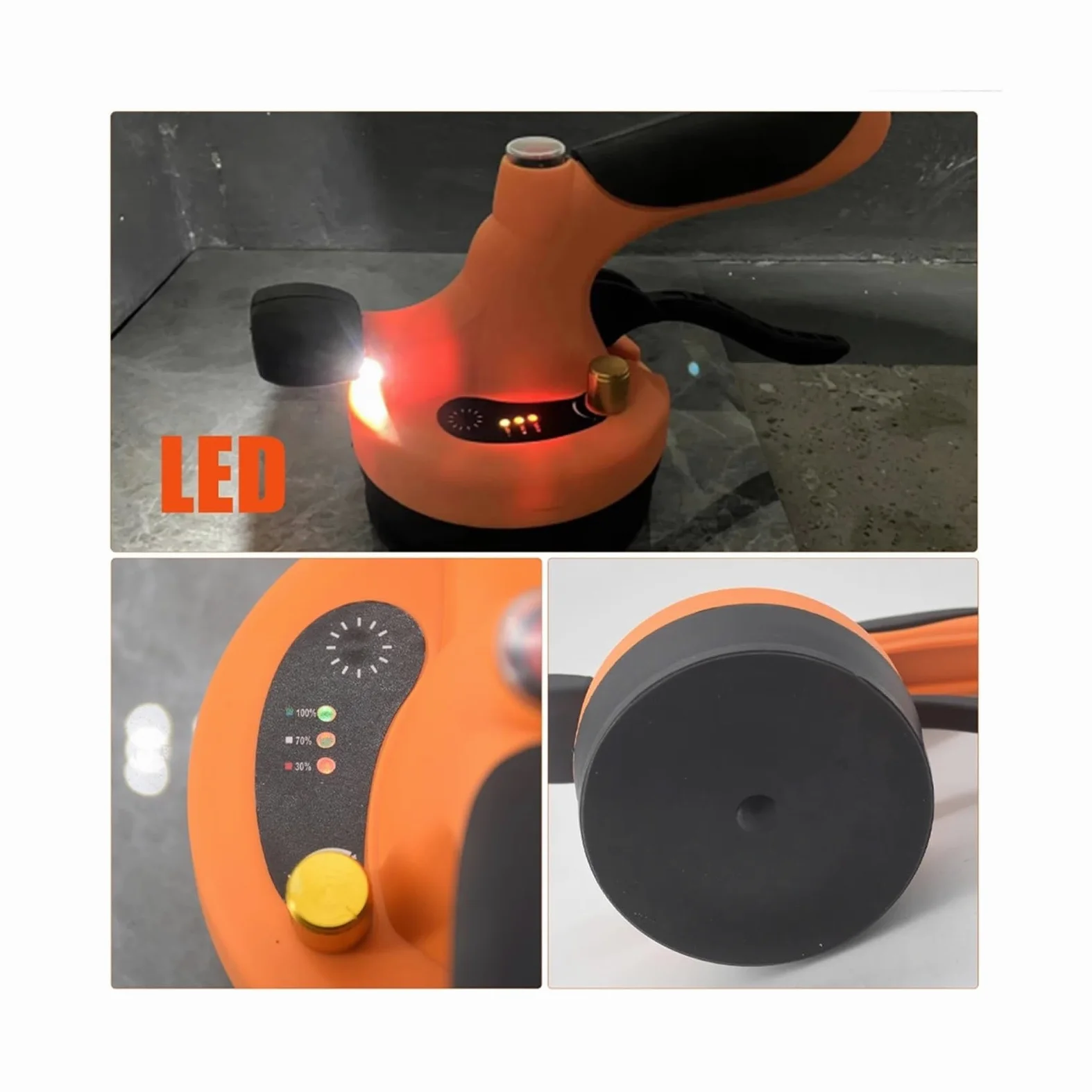 Piastrellista a 6000 giri/min, frequenza di vibrazione, macchine for la posa piastrelle A02, velocità infinitamente variabile, batteria al litio integrata