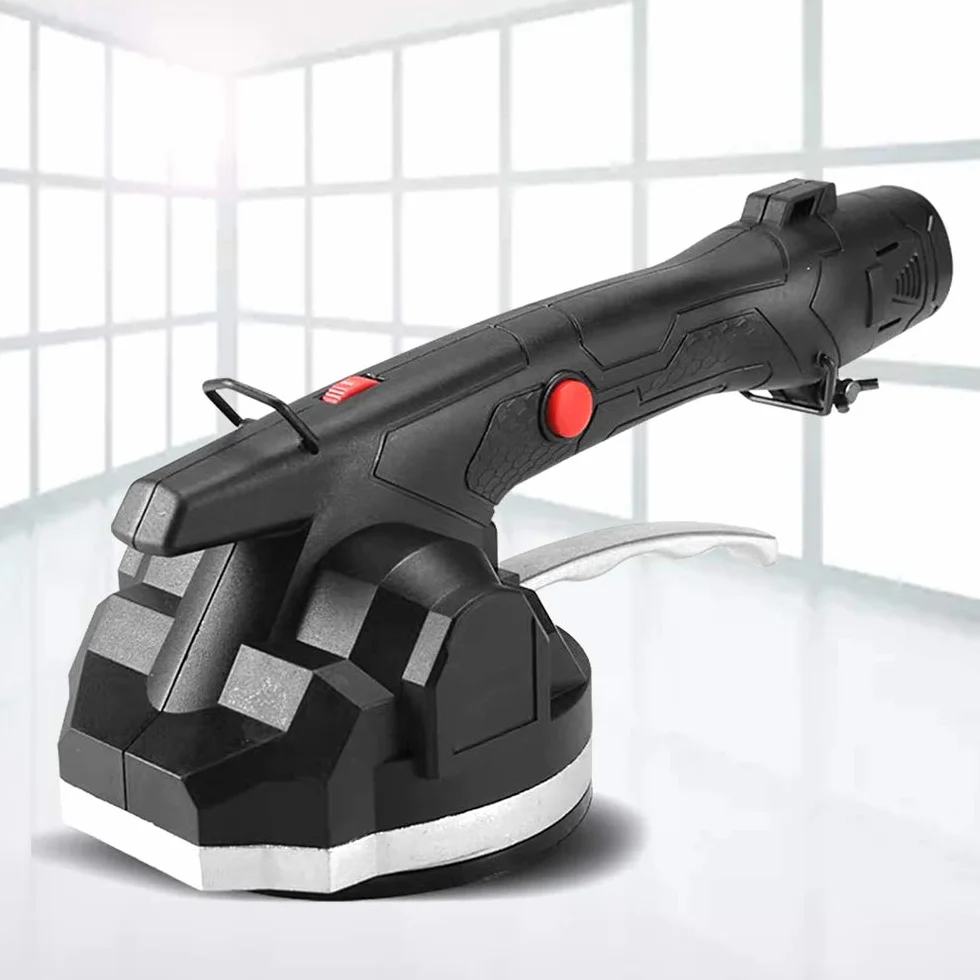 600w elettrico piastrelle vibratore, 12000 giri/min piastrelle macchina, vibratore per piastrelle a 6 marce, livellamento automatico macchina per piastrelle all'interno 100 cm