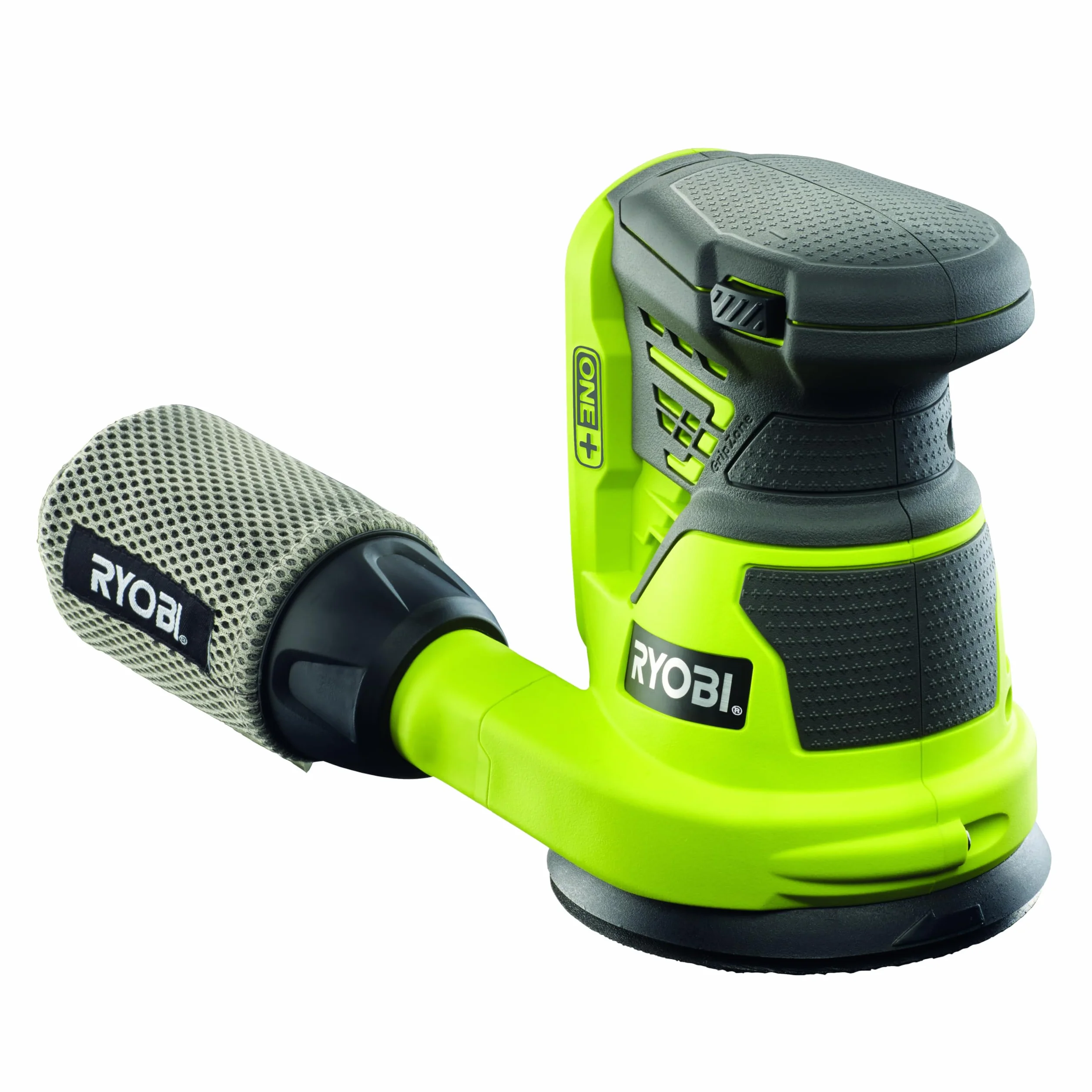 Ryobi Levigatrice Rotorbitale 18V ONE+, Diametro Disco 125mm, Velocità 10.000 Giri/Minuto, Diametro Orbita 2.5mm, 20.000 Oscillazioni al Minuto, Senza Batteria e Caricatore, RROS18-0