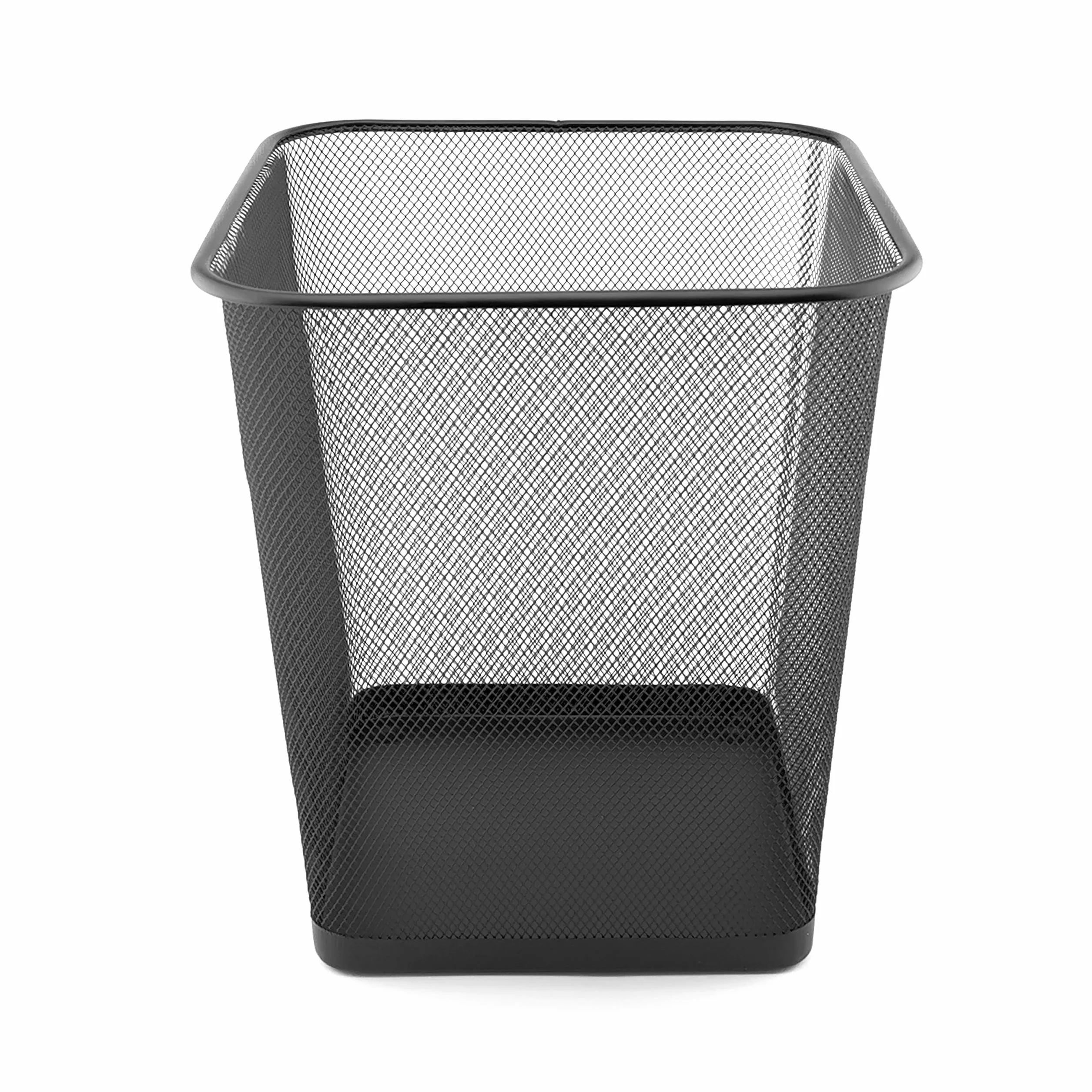 Cestino Carta 18L Nero per Ufficio Scrivania Camera Letto