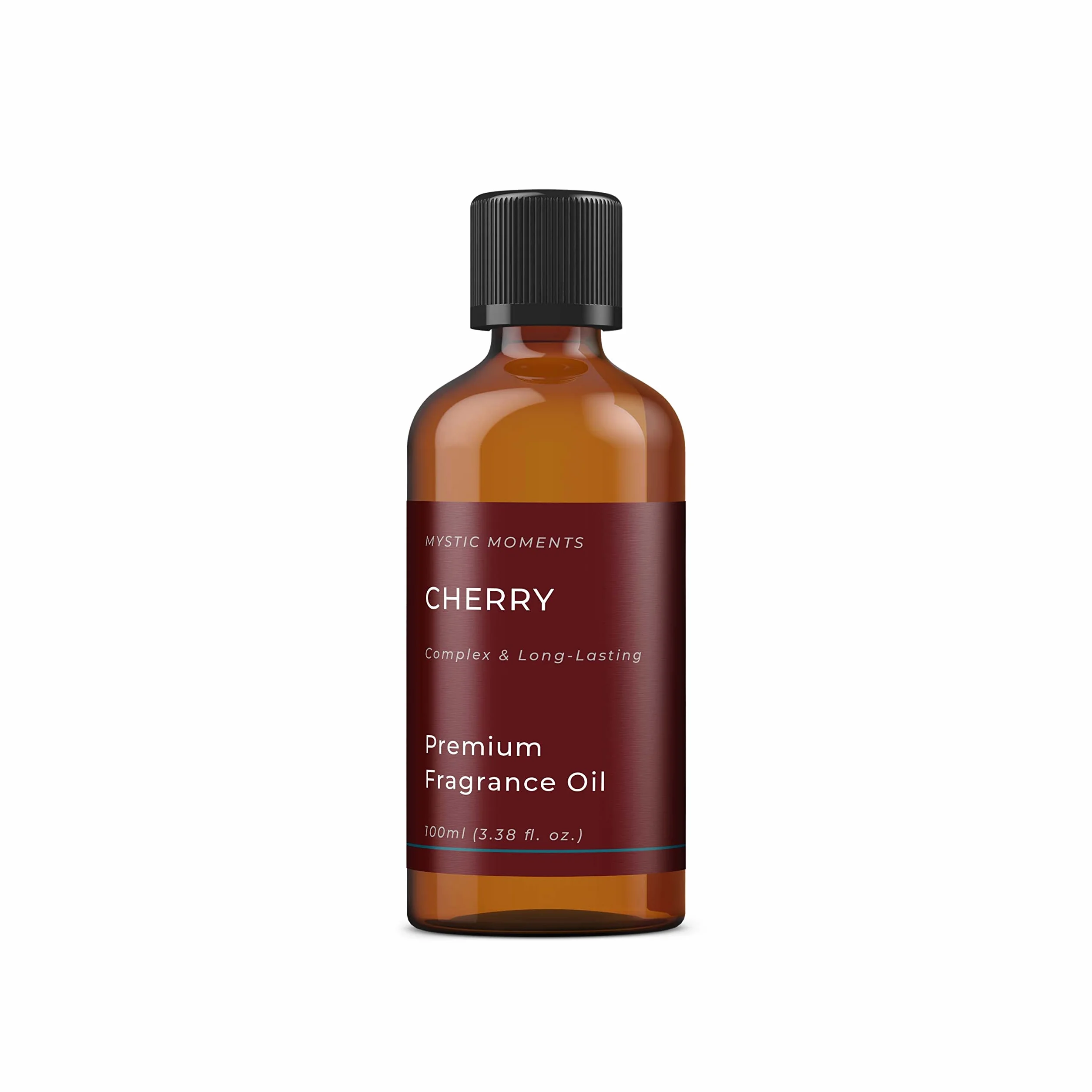 Mystic Moments | Olio di fragranze Ciliegia - 100 ml - Perfetto per saponi, Candele, Bombe da Bagno, bruciatori di Olio, diffusori e Articoli per la Cura della Pelle e dei Capelli
