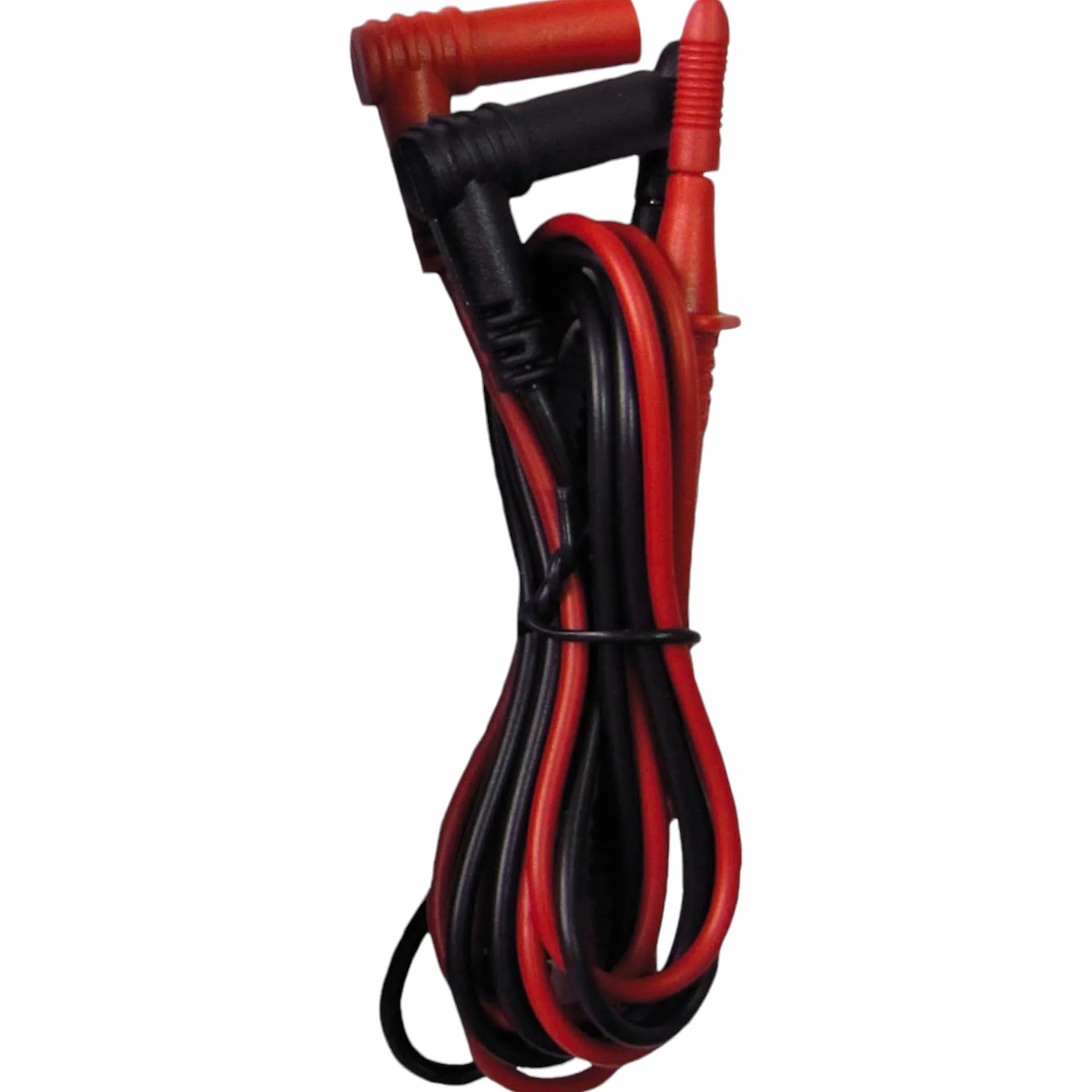 2 Puntali Multimetro Universali 1000V 10A – Cavi di Ricambio per Tester Digitale – CAT III – Impugnatura Antiscivolo – Compatibili con Tutti i Multimetri – Rosso e Nero – Lunghezza 105cm