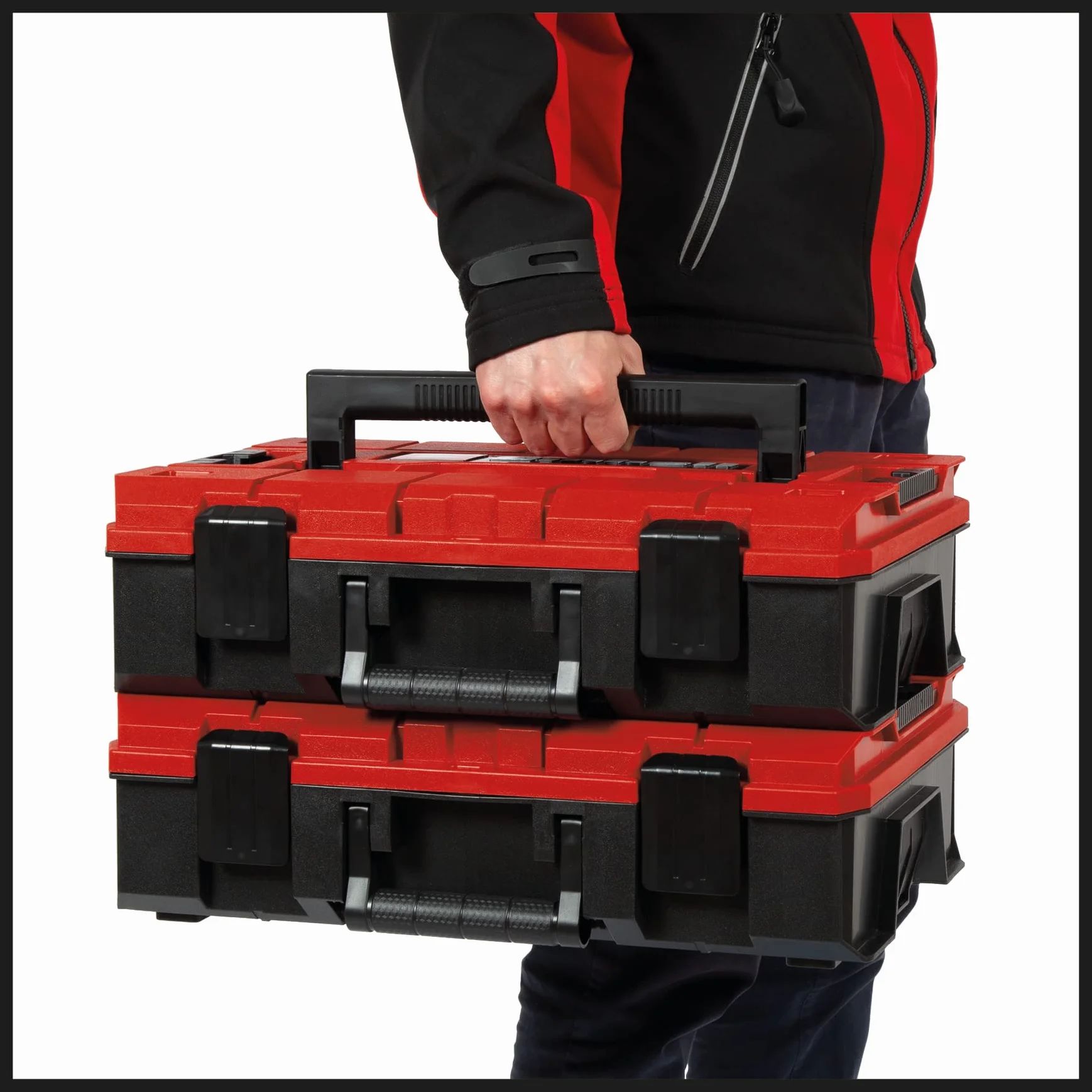 Einhell E-Case S-F Valigetta impilabile resistente agli spruzzi 25 kg