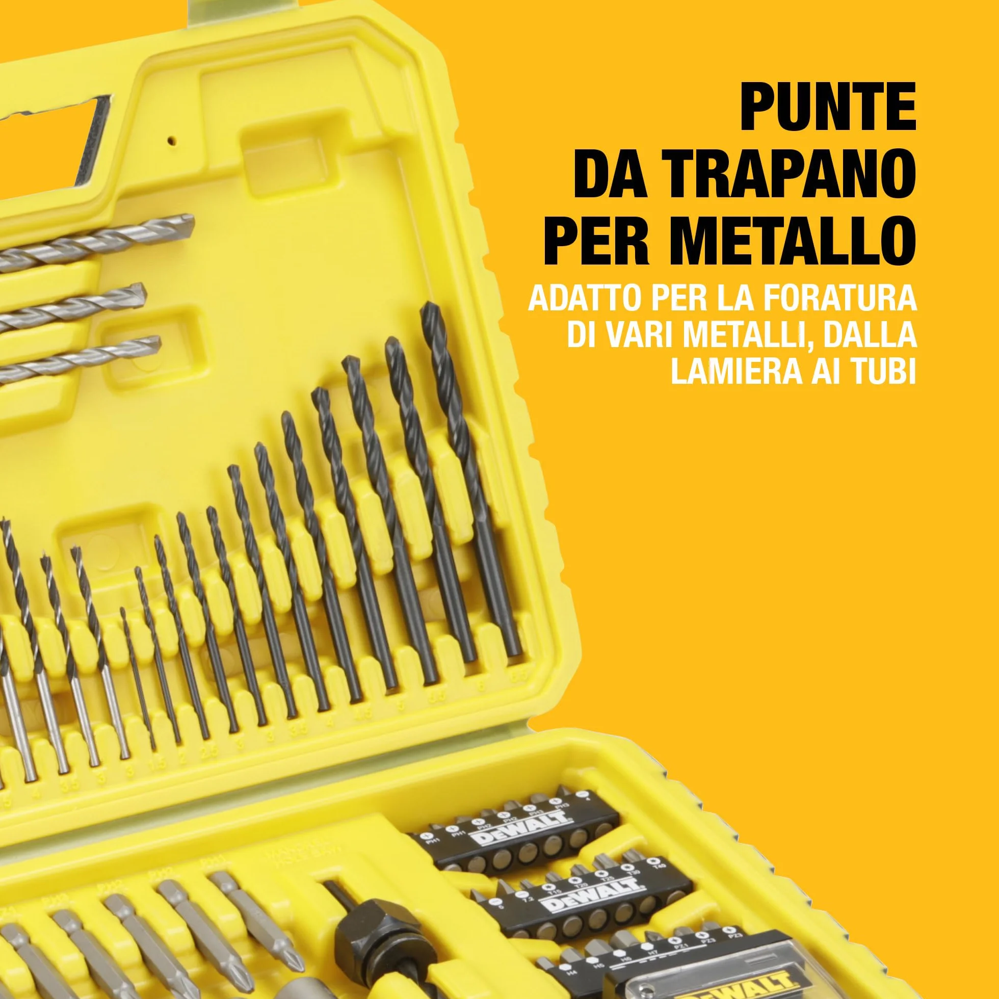 DEWALT- Set di avvitatori misti(100 pz.), DT71563-QZ
