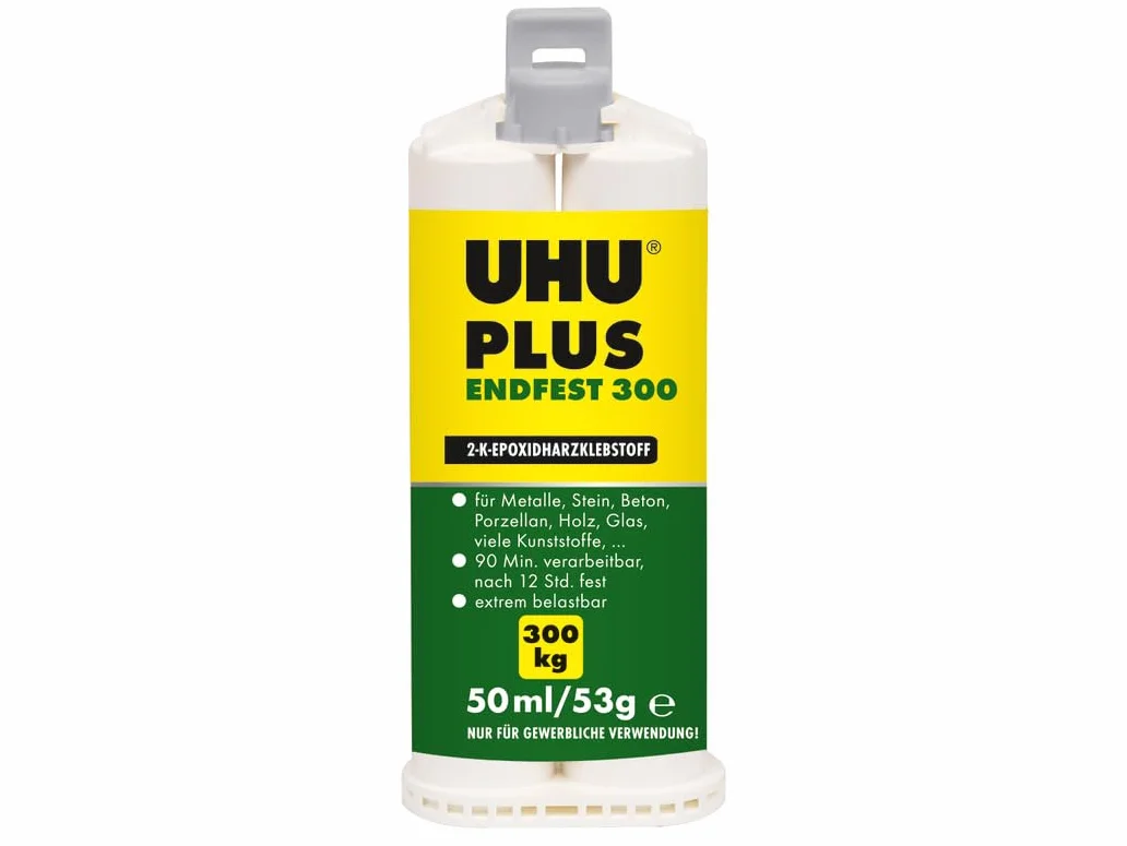 UHU Colla bicomponente Plus Endfest cartuccia 50ml per pistola