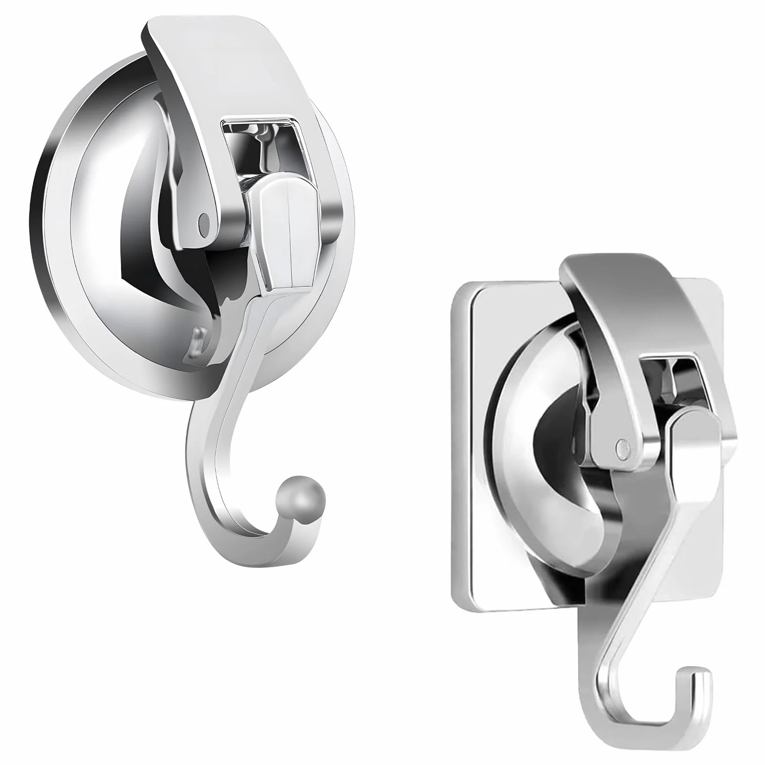 Ganci Ventosa 5KG per Bagno Doccia Cucina Resistenti Senza Foratura Portasciugamani 2 Pezzi