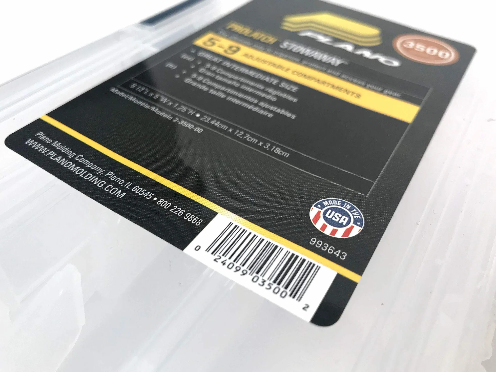 Plano 23500-00 Stowaway z regulowanymi przegrodami