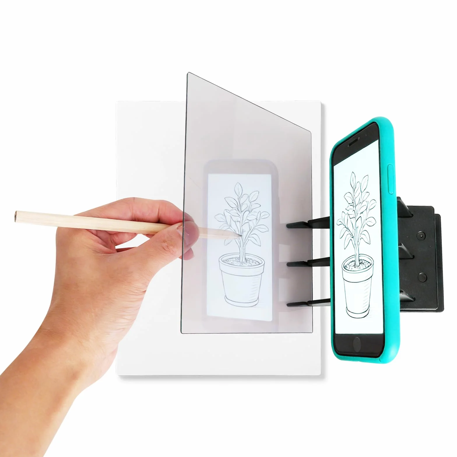 Proiettore da disegno, Tavolo da disegno A4 E proiettore cellulare, Tavolo da disegno ottico per bambini