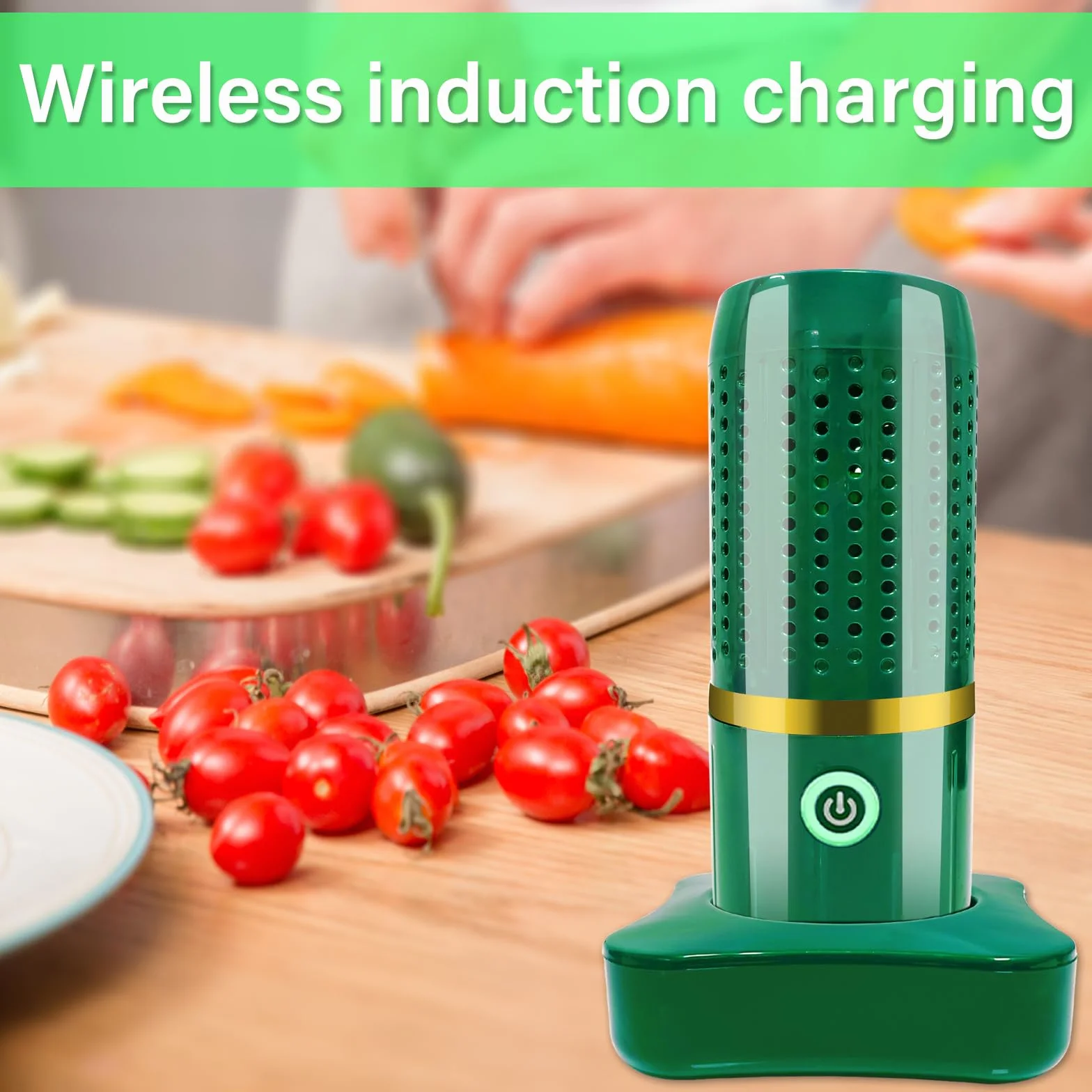 Depuratore Frutta e Verdura Wireless USB Portatile ad Ultrasuoni Lavatrice Ricaricabile