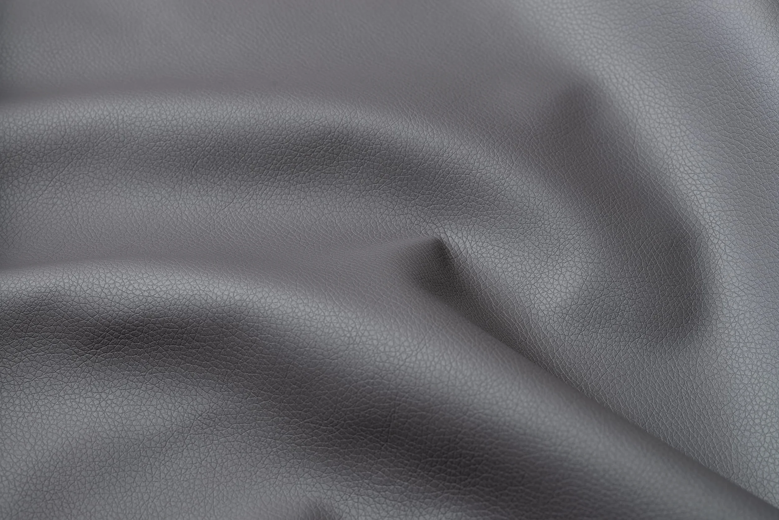 IPEA Tessuto Ecopelle Finta Pelle Rivestimento Arredamento 140 x 50 cm Pelle Sintetica Morbida Grigio Scuro