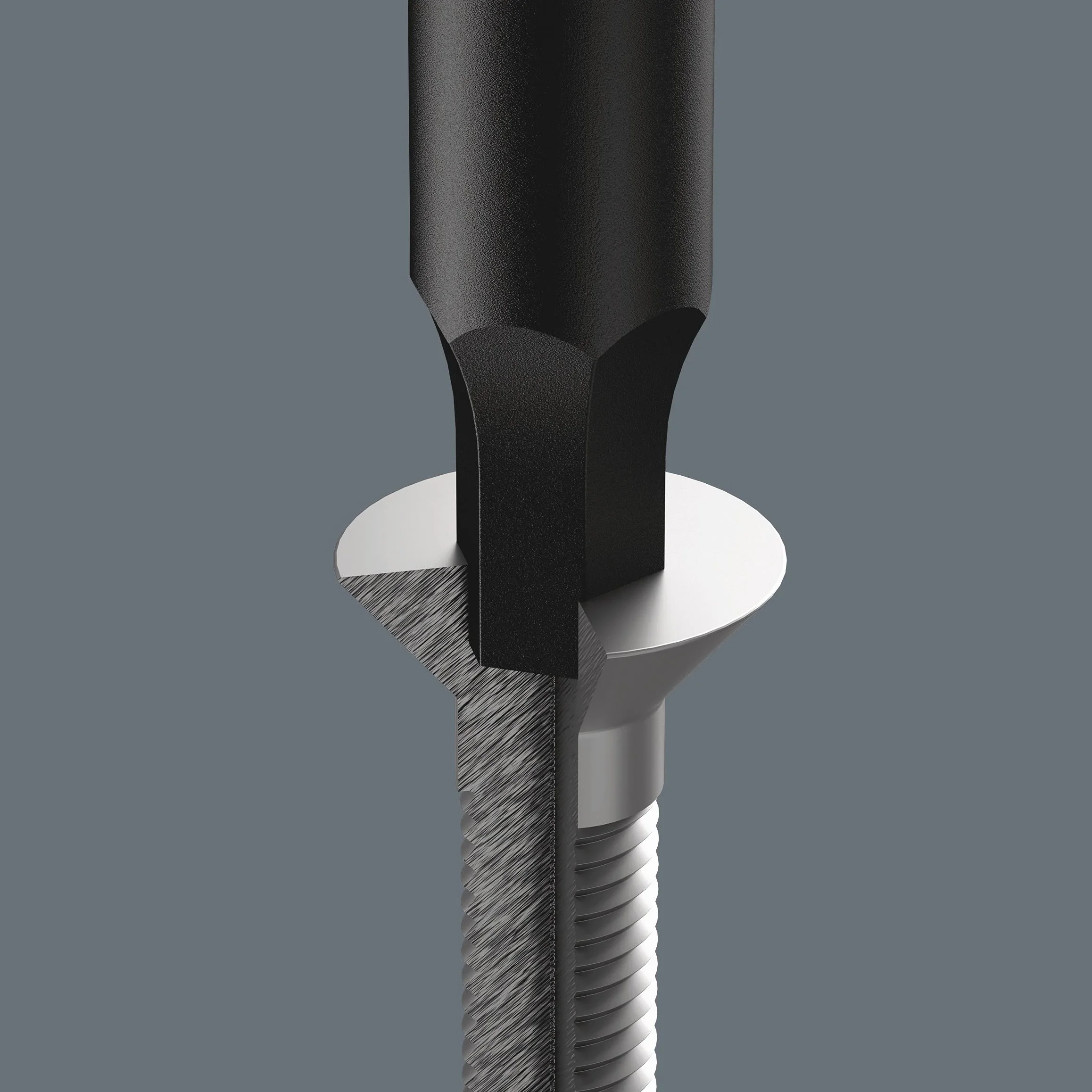 Wera, 2054 Giravite esagonale per l'elettronica, Hex-Plus, 0.9 x 40 mm