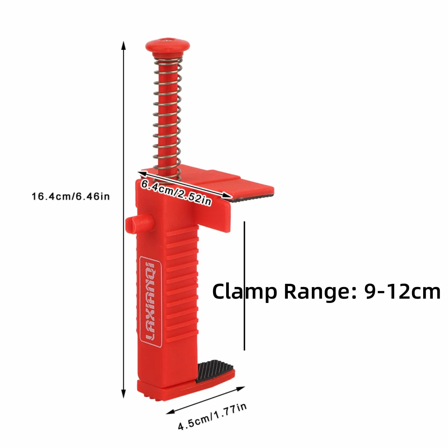 2Pcs Brick Liner Runner, Morsetti per Muratura in Plastica Strumento per Muratura a Cassetto, per la Costruzione di Edifici, Wallworker(rosso)