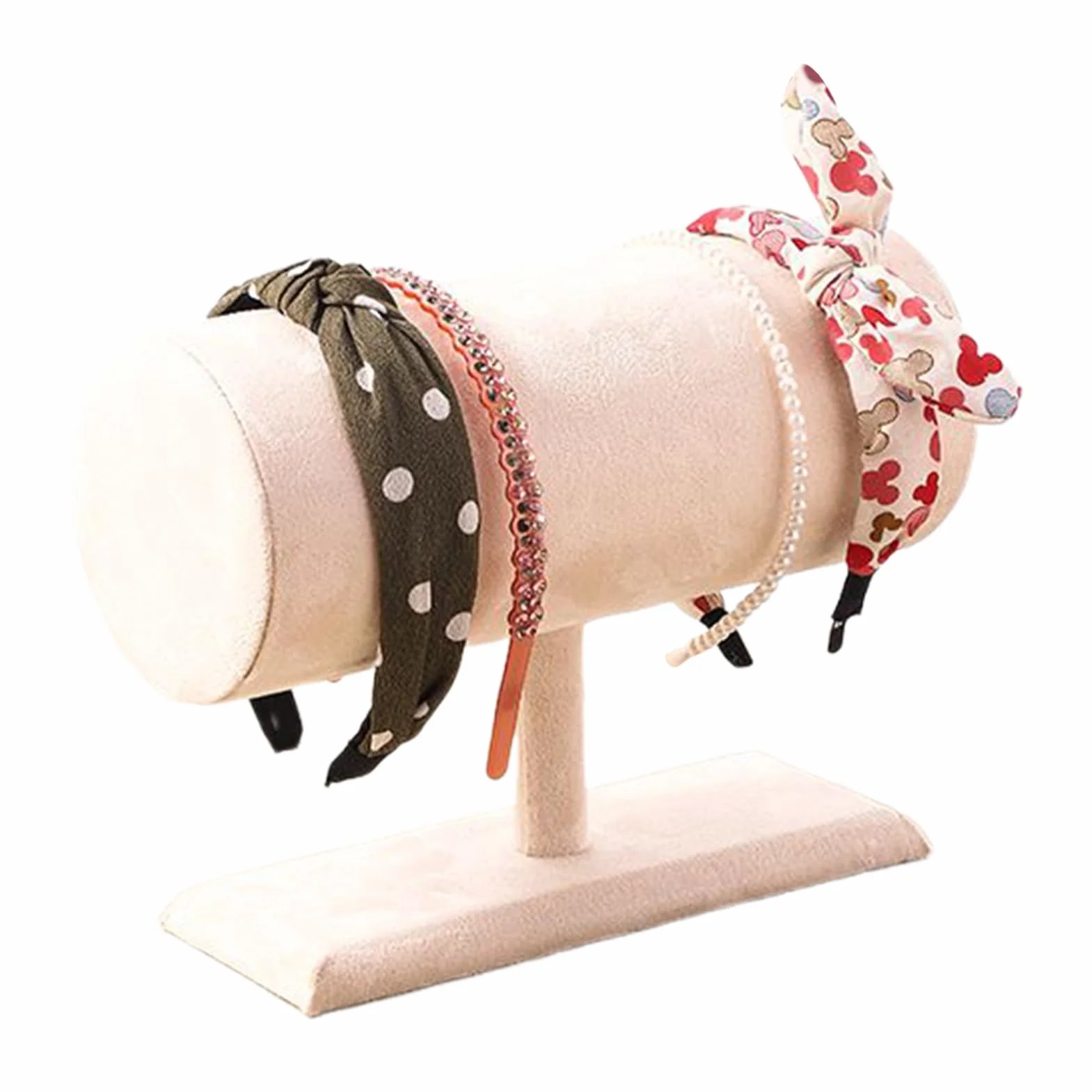 Portadiademas organizer in velluto per gioielli da donna scaffale decorazione casa