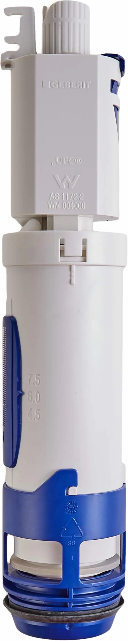 GEBERIT 241.290.00.1, Campana completa Twico per cassette di scarico ad incasso, Multicolore