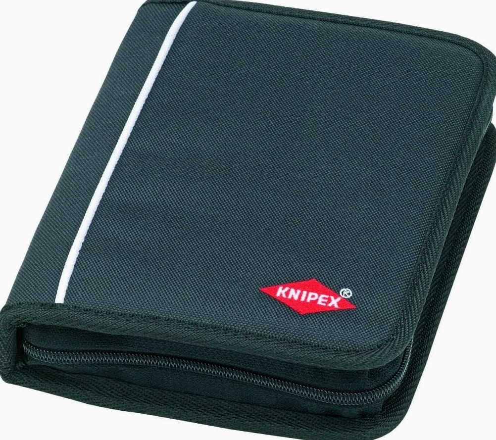 KNIPEX Astuccio con pinze per elettronica con utensili per impiego su componenti elettronici 6 pezzi 215 mm, 00 20 17