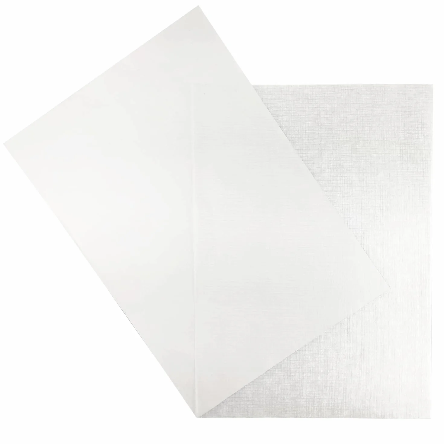 Netuno 50x Carta pergamino Semi Trasparente Bianca Effetto Tela A4 210x 297 mm Carta velina traslucida Elegante Bianca per inviti Biglietti Inserti bomboniere Matrimonio Fidanzamento velina da Regalo