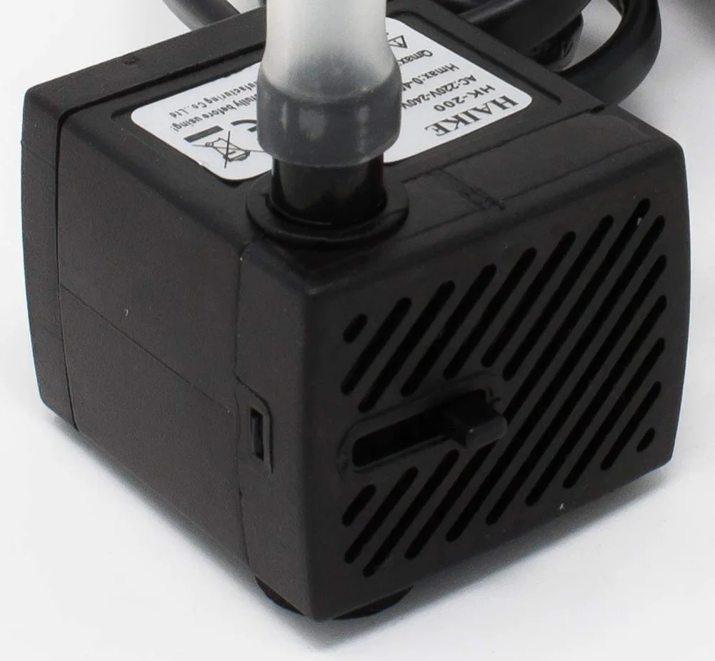 Pompa Motorino Presepe per Fontana 3W Flusso Regolabile Pompa d'Acqua sommersa con Ventose