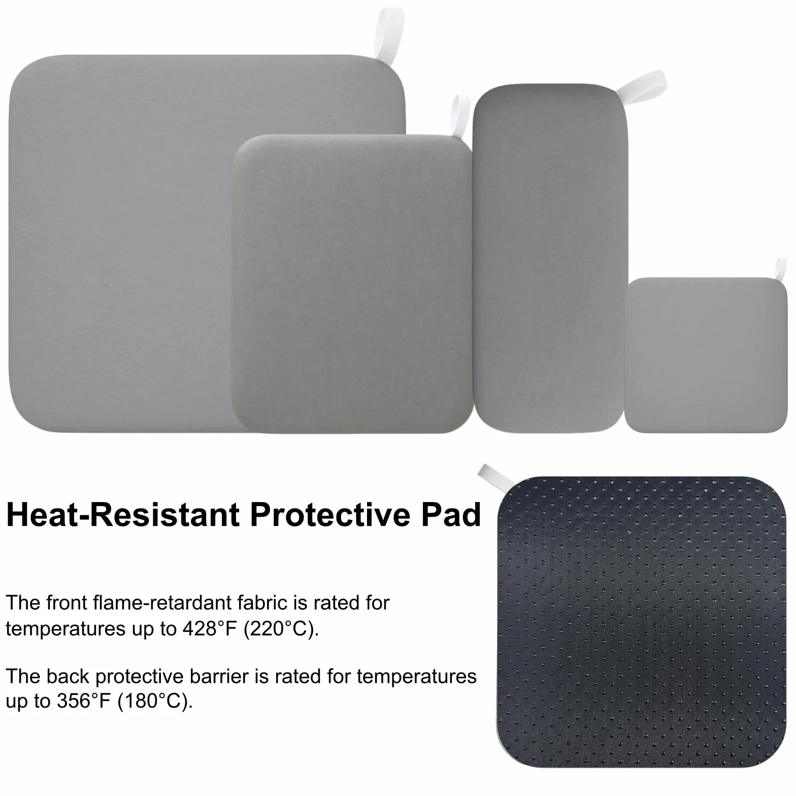 Tappetino Termopressa 38x38x1.8 cm Cuscinetto Protettivo Resistente al Calore per Easy Press HTV