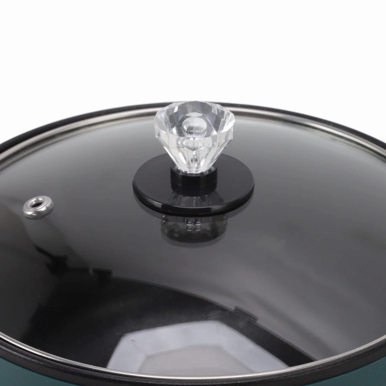 Pentola Calda Elettrica Pentola A Vapore 1.8L Multifunzionale Padella Antiaderente Dormitorio Ufficio Portatile Ramen Fornello A Vapore Adatto per Noodles Bistecca Fornello Uova Mescolare Friggere
