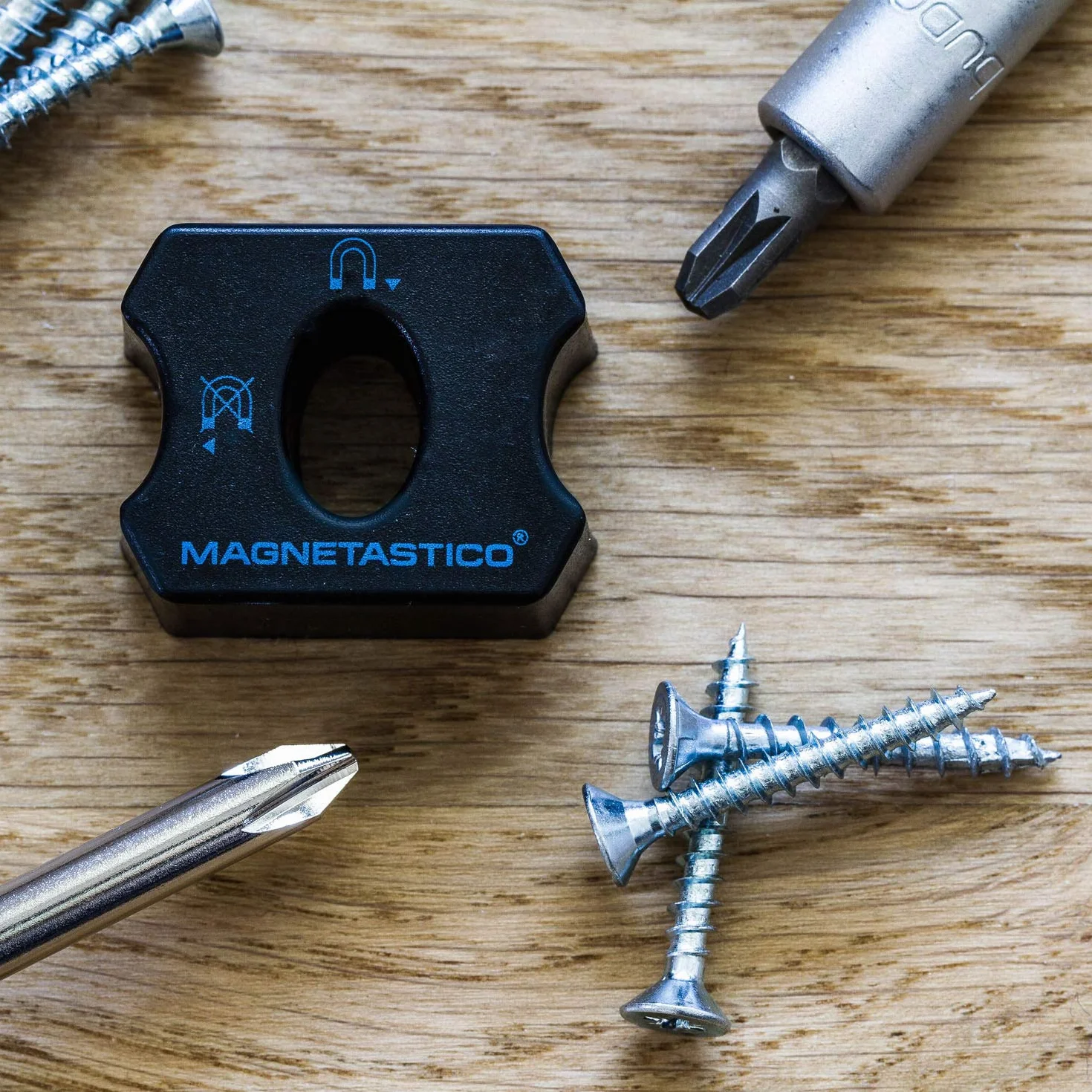 Magnetizzatore e smagnetizzaziore | Strumento per magnetizzazione e smagnetizzazione per cacciaviti, trapani, punte, prese, viti, bulloni e chiodi | Dispositivo di magnetizzazione