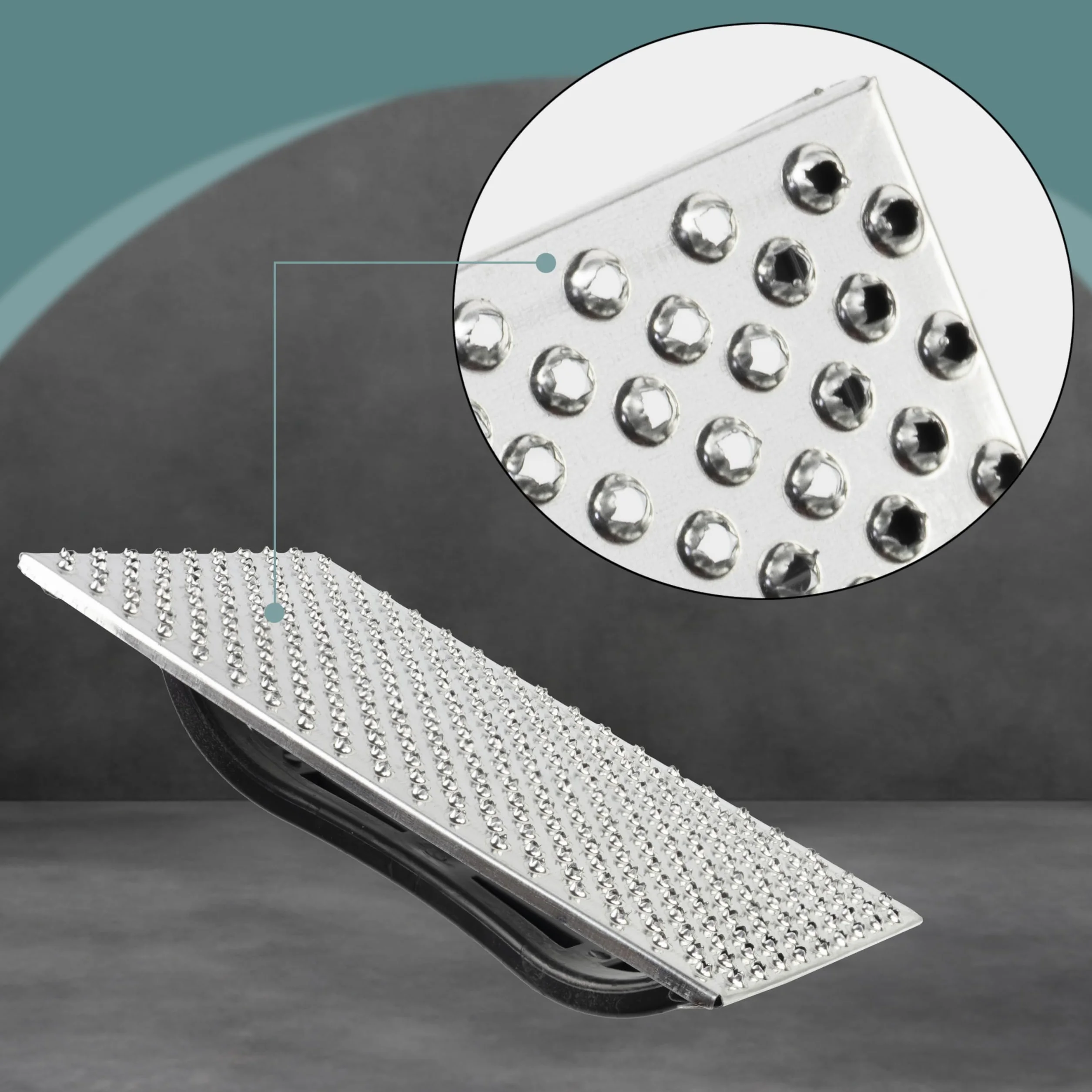 AERZETIX Frattazzo raspa per calcestruzzo cellulare 100x190 mm