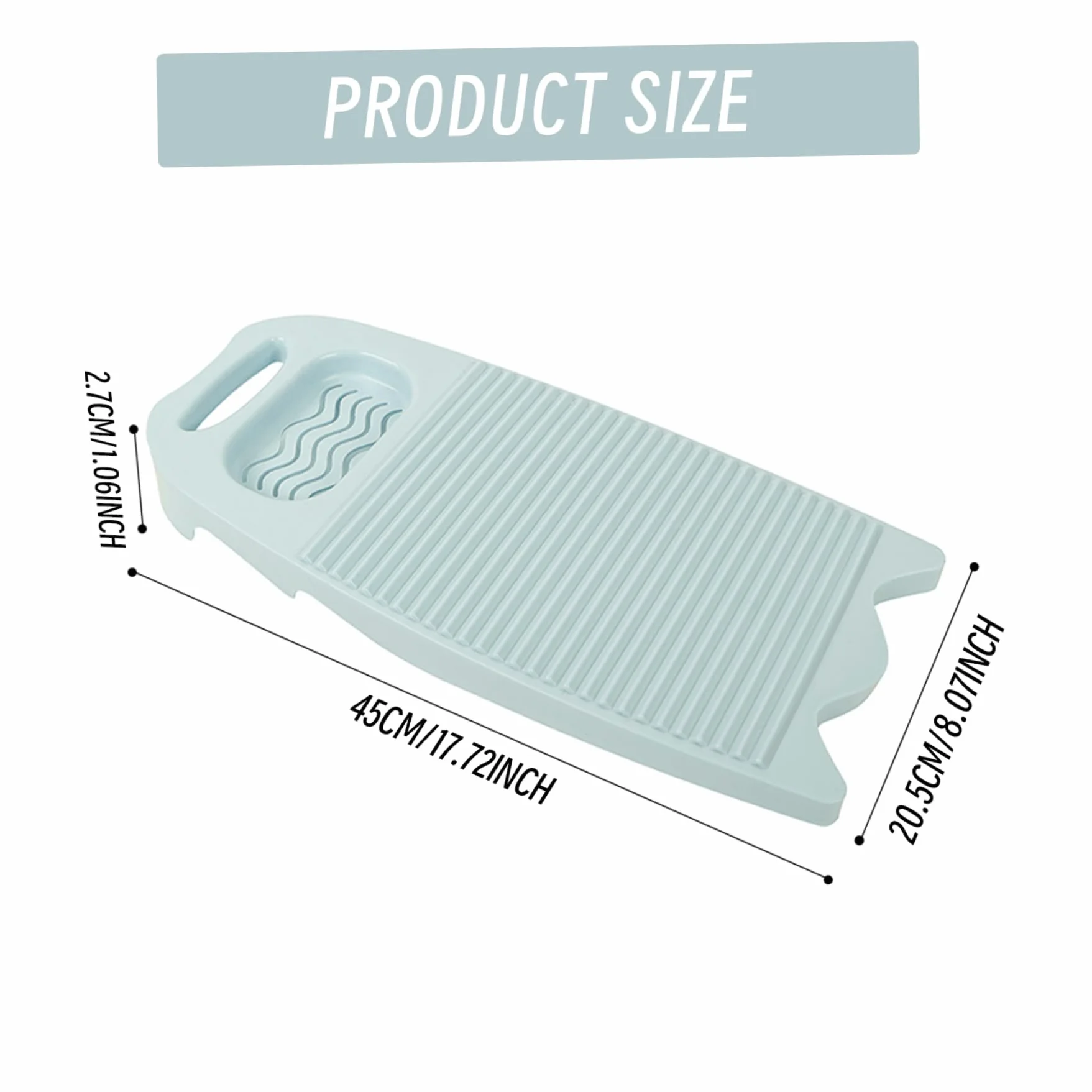 ASSE per Lavare ASSE per Lavare Addensare Antiscivolo per a Mano i Vestiti per in plastica Leggera con Supporto Scrub per bucato Portatile per casa e dormitorio per Feste