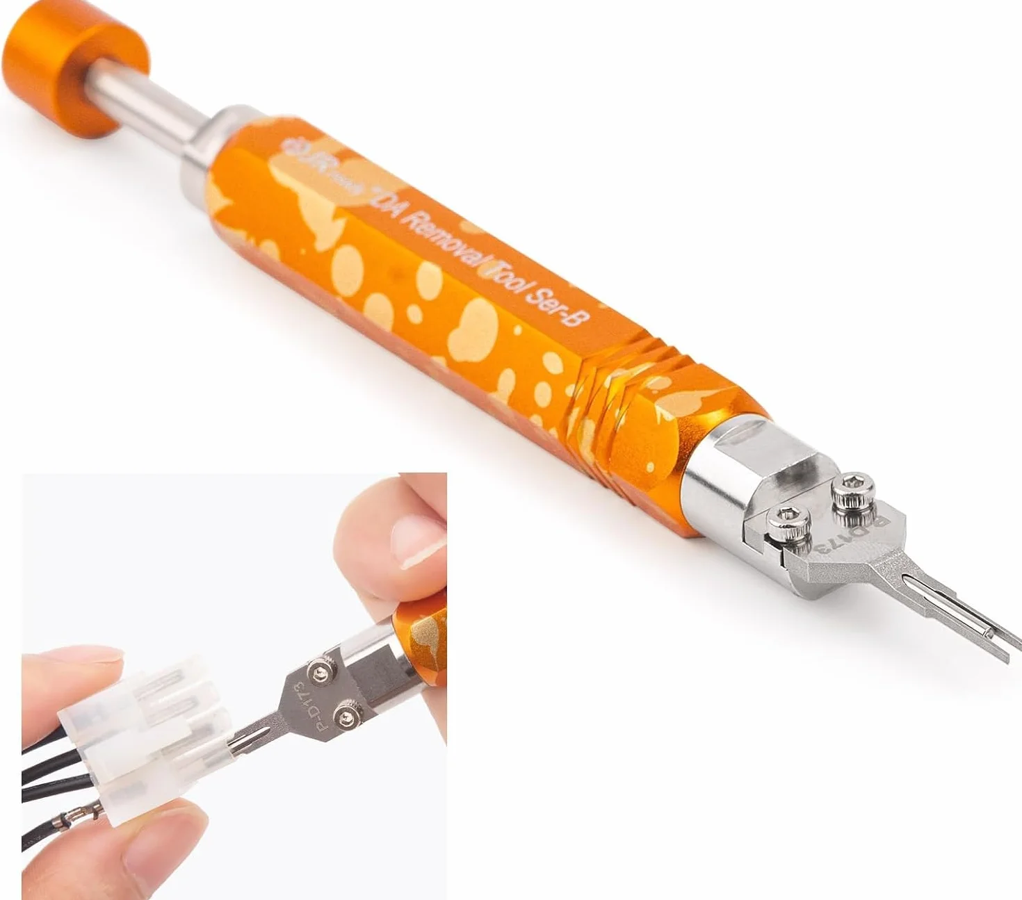JRready Dap-D173 Estrattore di Pin Dell'Asta Mini-Fit Jr Molex Micro Fit Strumento di Rimozione per La Riparazione di Computer, Molex 5557, 5559 Serie Strumento di Rimozione del Terminale