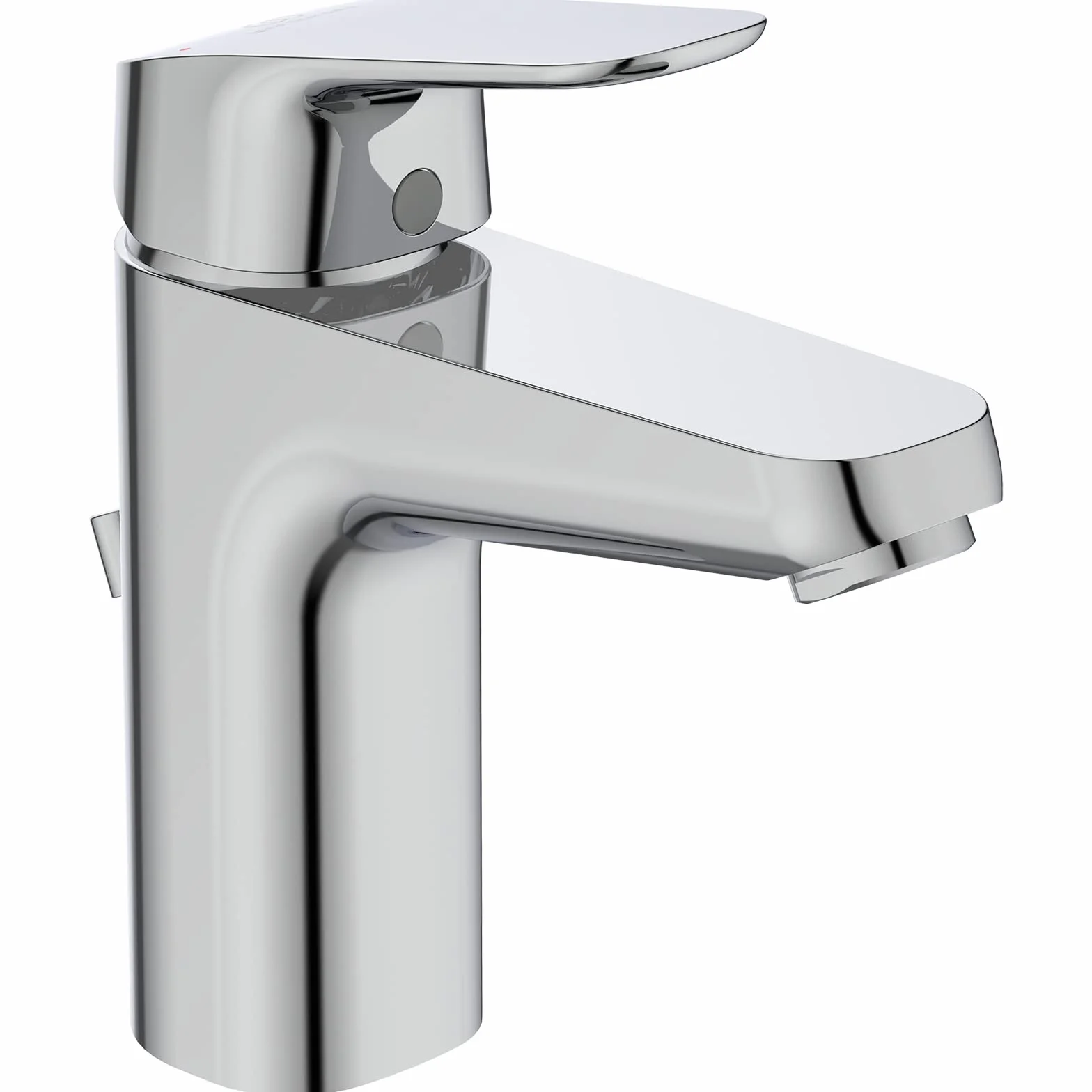 Ideal Standard - Ceraflex Miscelatore Monocomando lavabo con bocca di erogazione fissa h 95mm, Cromato