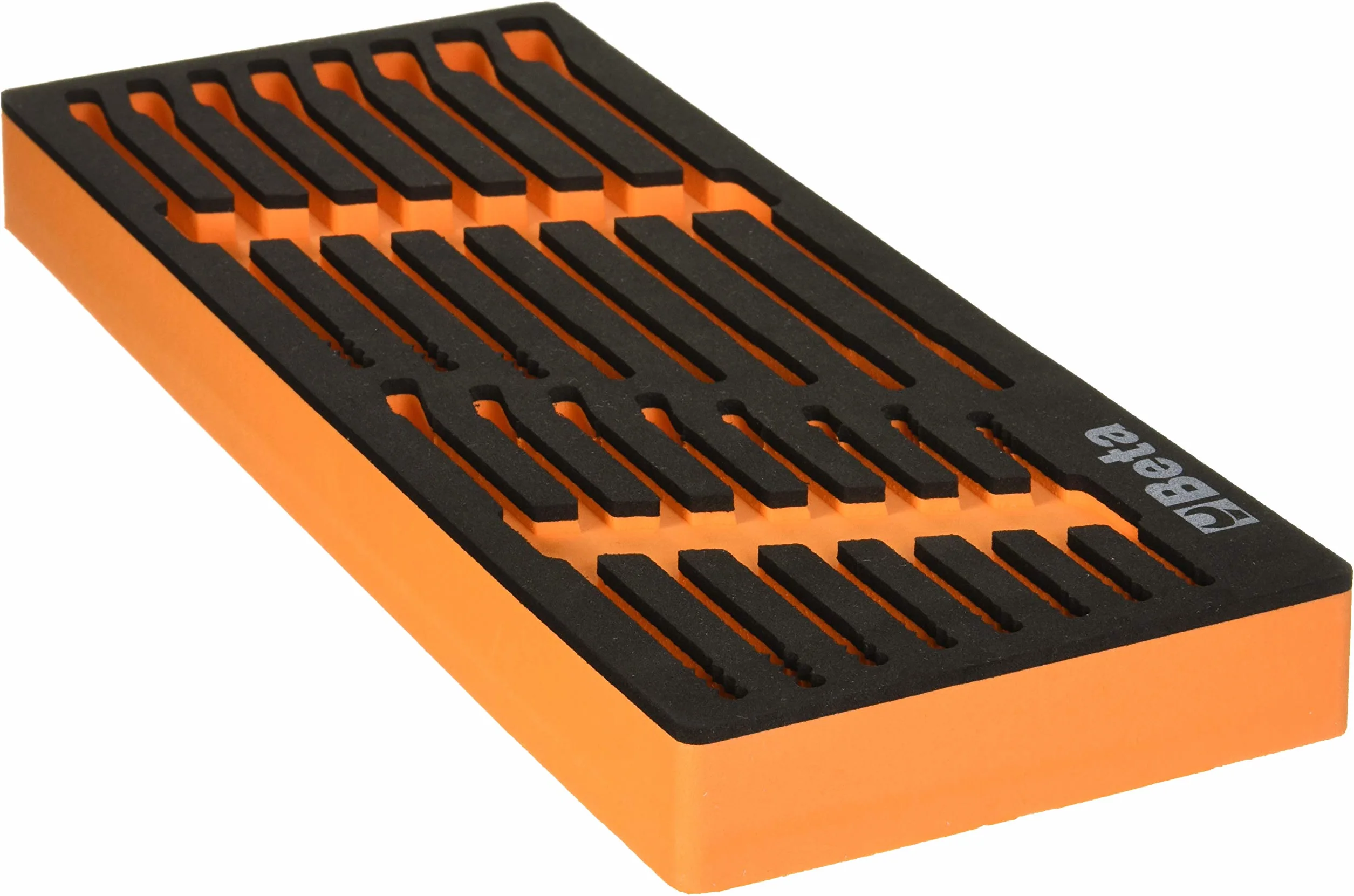BETA - Vassoio Termoformato Morbido EVA Vuoto per Utensili, Modulo Porta Attrezzi per Carrelli e Cassettiere Officina, 147x367x70 mm, MV15