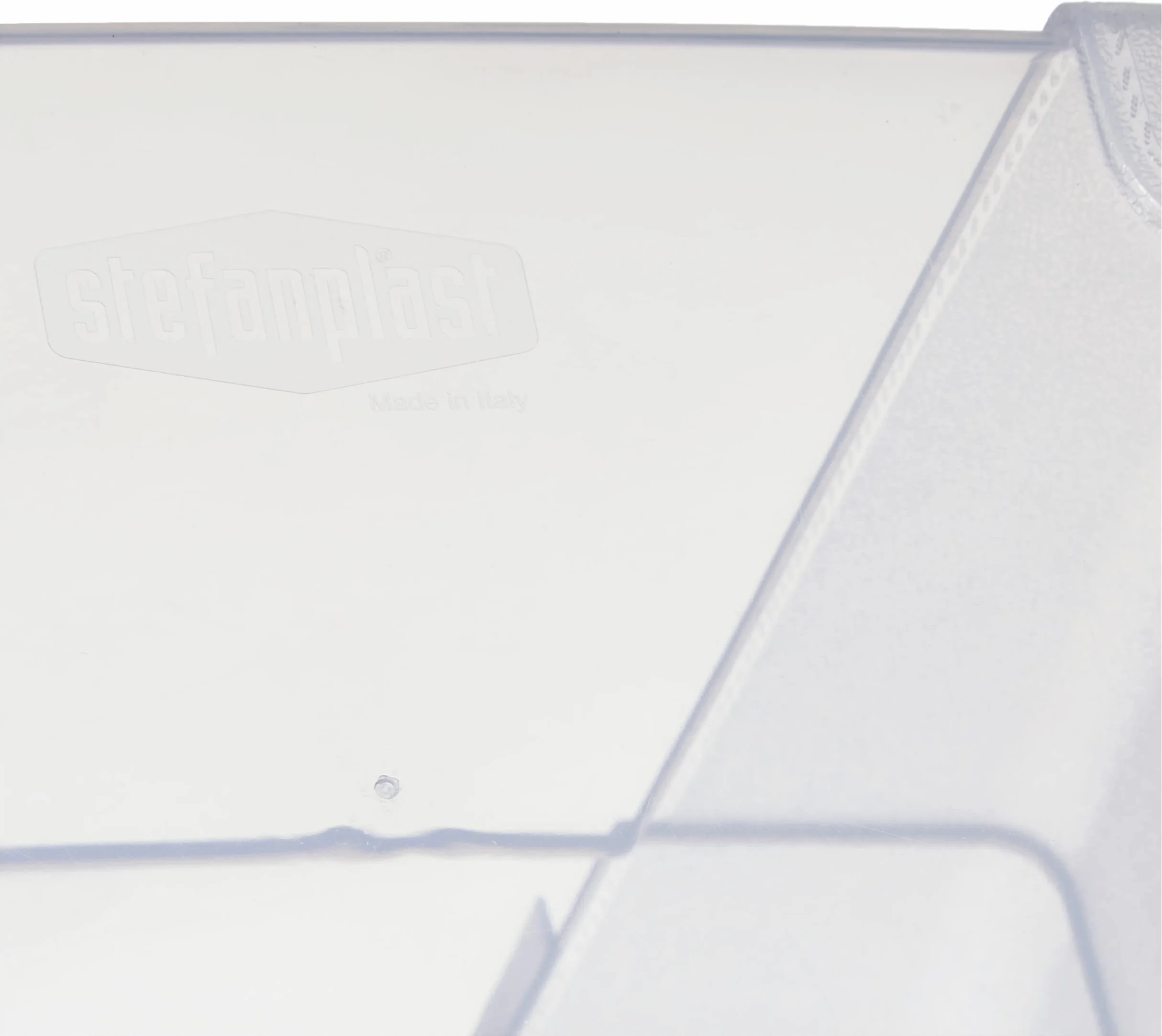 Stefanplast Visualbox Scatola di plastica Bianco Trasparente 39 x 29 x 24 cm