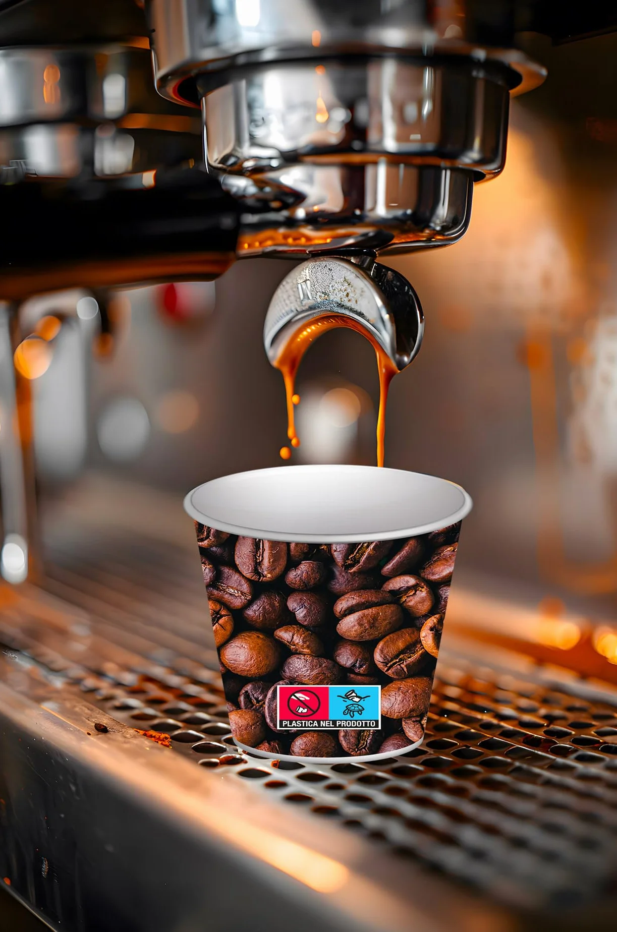 Bicchierini Caffè monouso 1000 pezzi 65ml tazzine carta