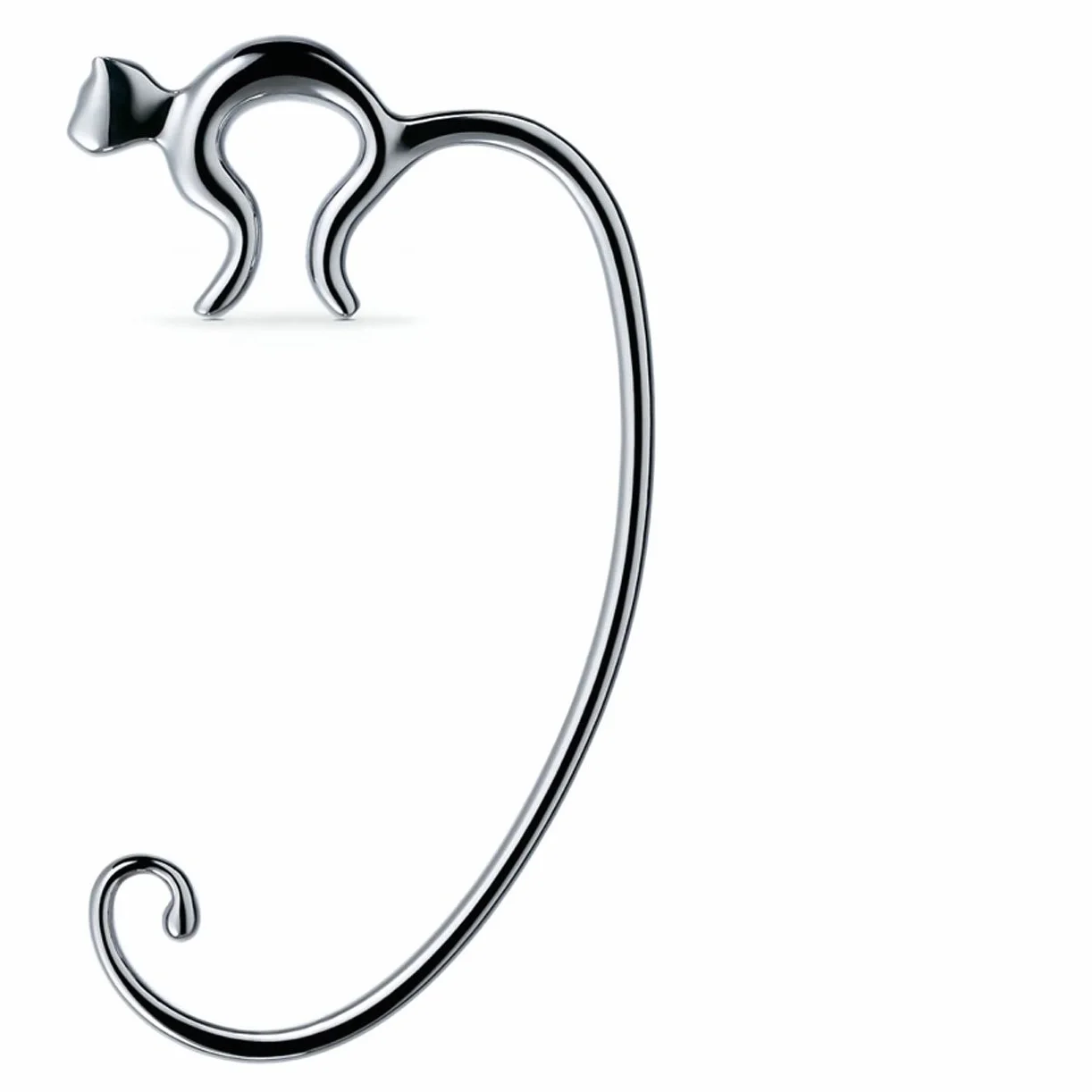 Alessi Minou FGO01 Gancio Appendi Borsa da Tavolo di Design in Acciao Inox