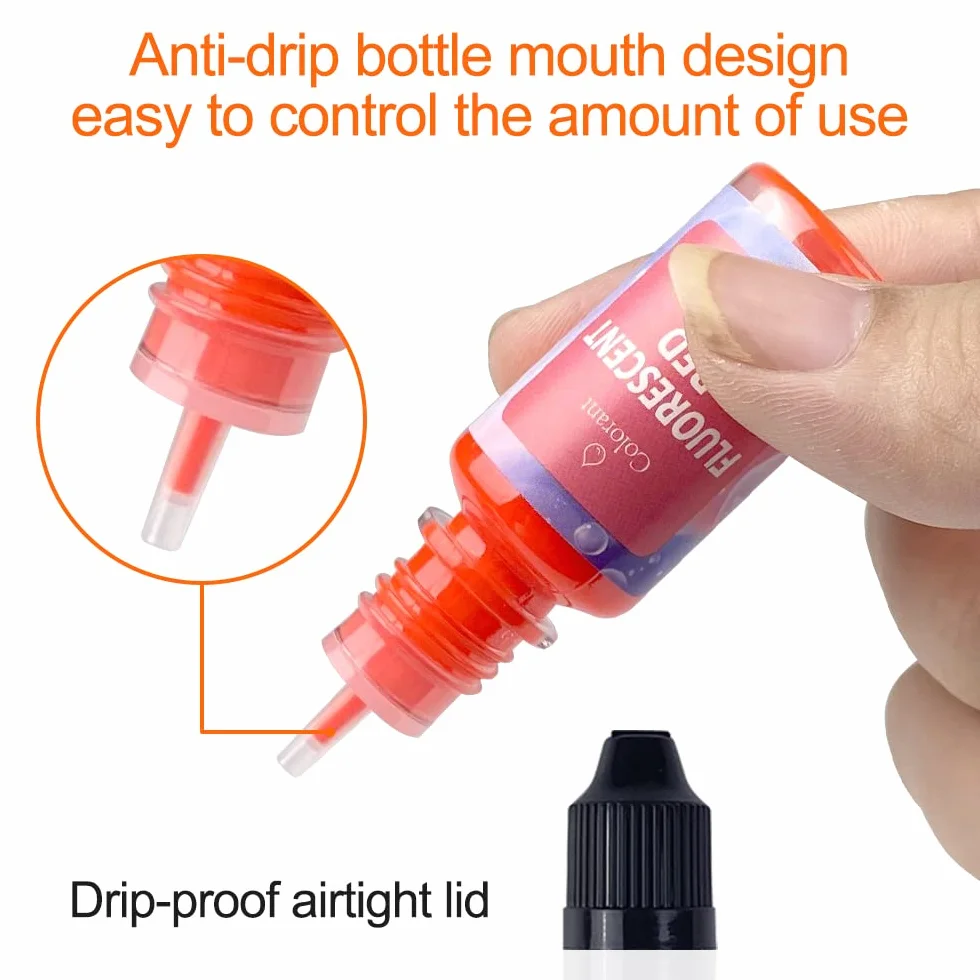 Gvolatee Coloranti per Cera di Candela 20 Colori Liquido Kit Concentrato 10 ml