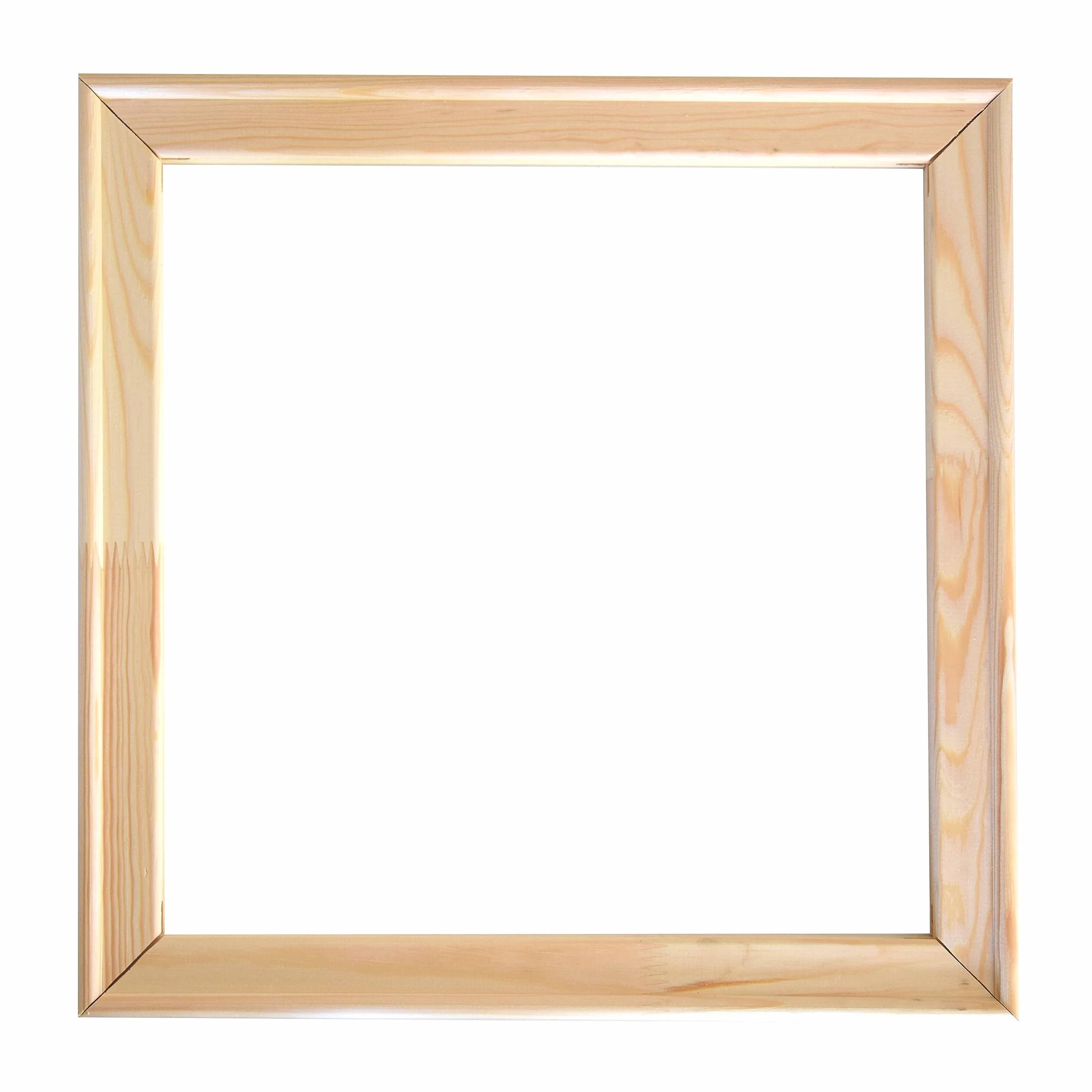 Barelle di Tela - Telaio in Legno Massello per Tela - Barella d'Arte Fai-da-Te, Legno di Pino Naturale per Quadri, Pittura 50X40