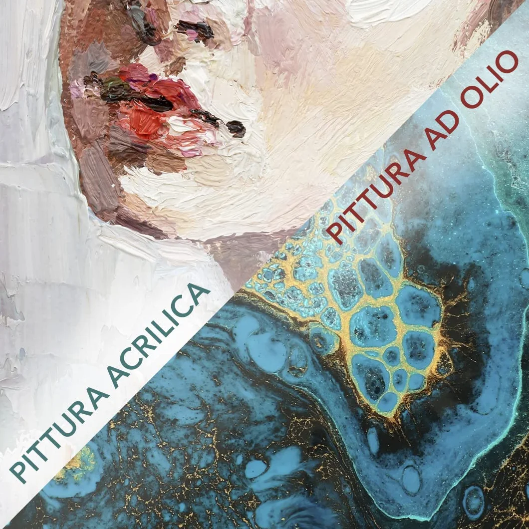 Pryma Tela da Pittura Tonda Ø 50 cm - Telaio Rotondo per Dipingere di Alta Qualità, Ideale per Artisti e Hobbisti - Tela per Acrilico, Olio e Tecniche Miste